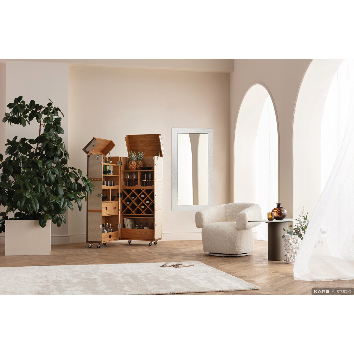 Зеркало Caldera 90x180cm от KARE Design