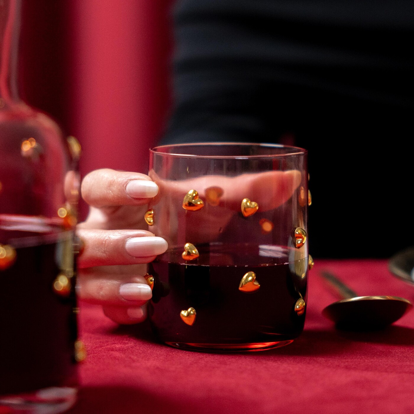 Стакан Party Hearts «Праздничные сердца» 9 см от KARE Design