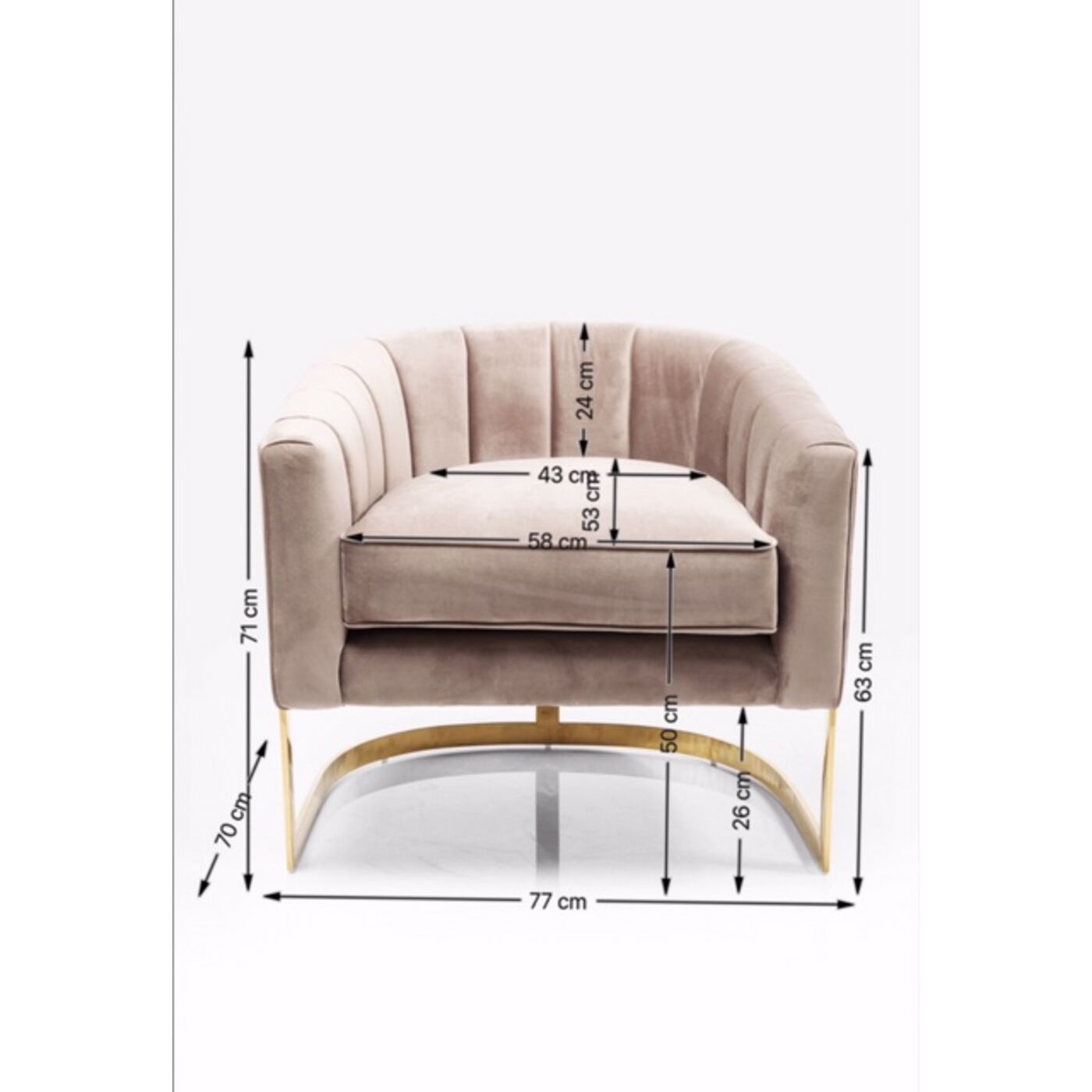 Кресло Pure Elegance от KARE Design