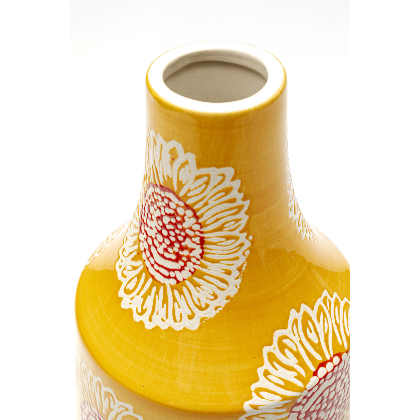 Ваза Big Bloom «Большое цветение» 38 см, Жёлтый от KARE Design