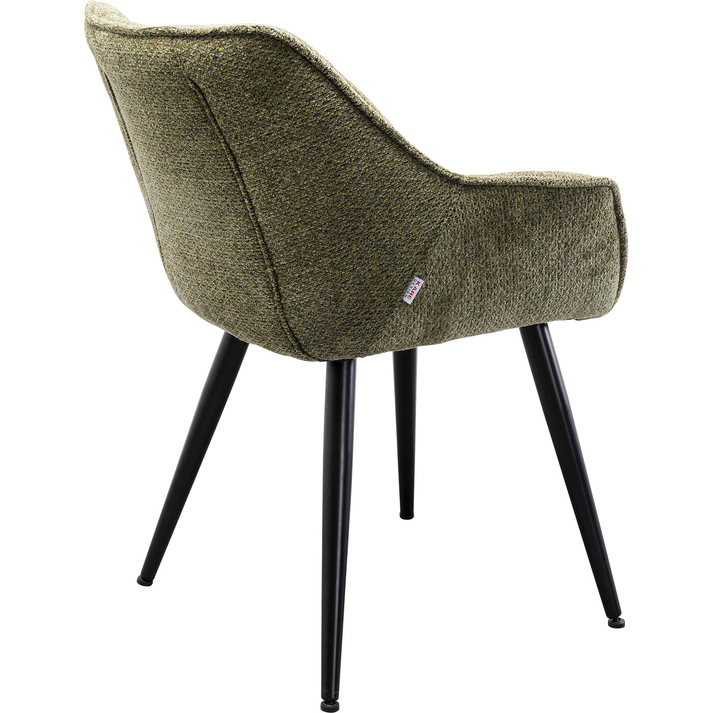 Стул с подлокотниками Thelma Melange Green от KARE Design
