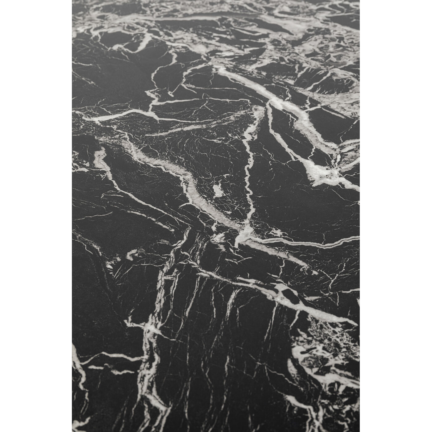 Стол кофейный Schickeria Marble Black Ø110 см от KARE Design