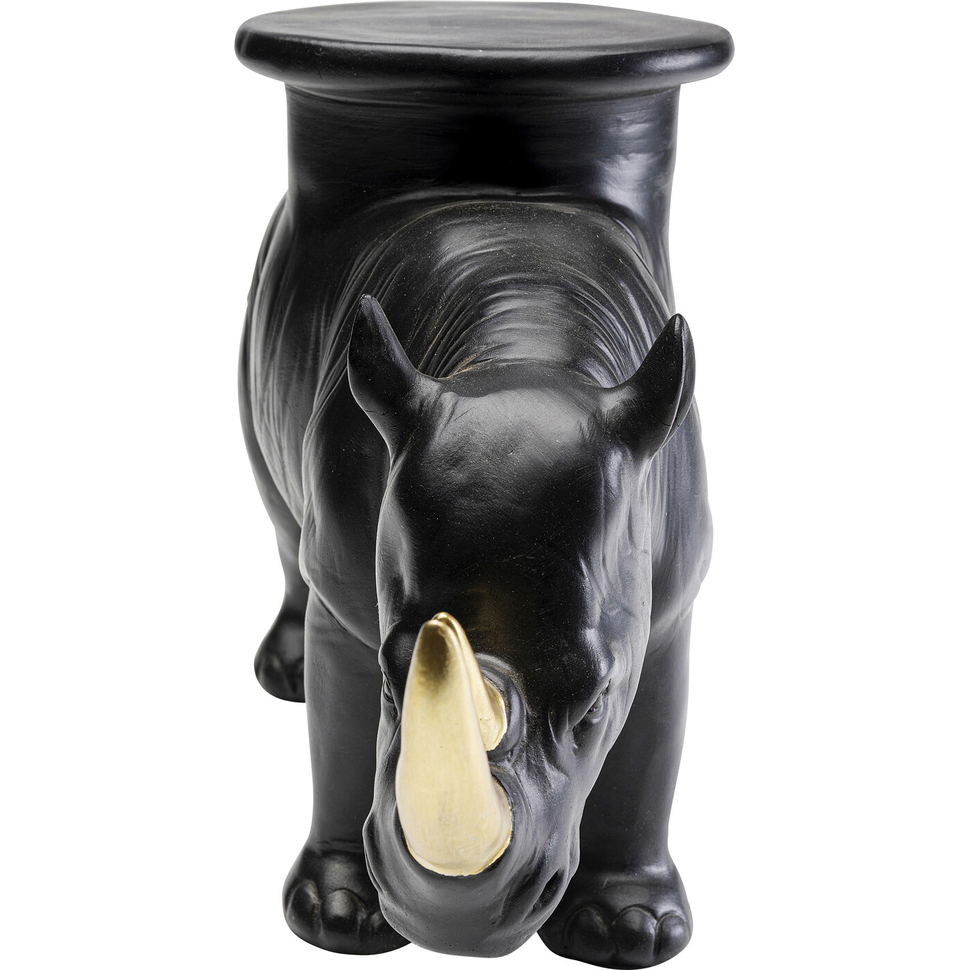 Фигура декоративная Rhino «Носорог» 41 см, Чёрный от KARE Design