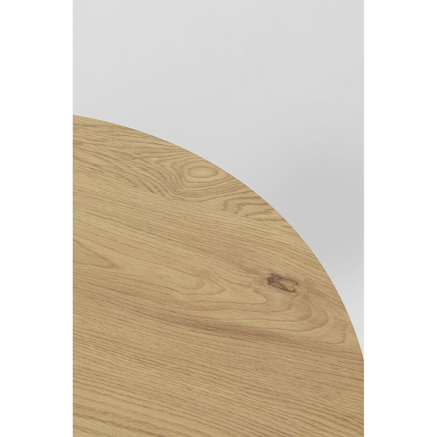 Стол Schickeria Oak Print White Ø80 см от KARE Design