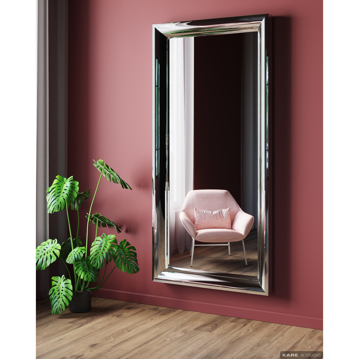 Зеркало Soft Beauty 207x99 см от KARE Design