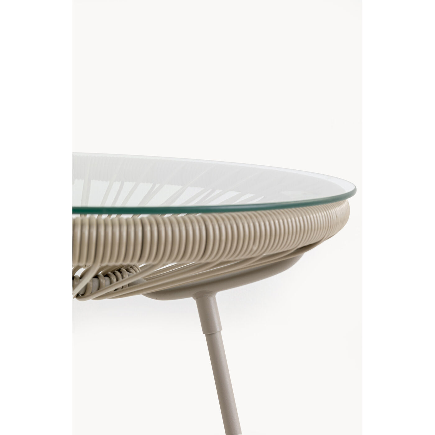 Приставной стол Acapulco Mono Greige от KARE Design