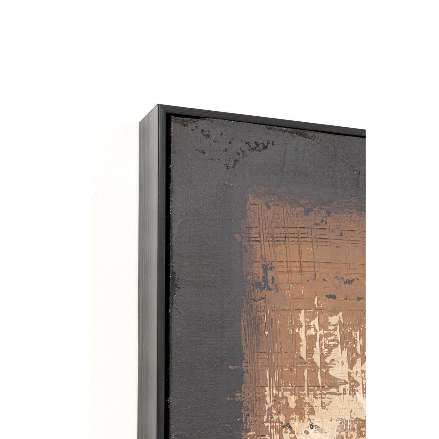 Картина Silence Brown «Тишина» 120x120 см, Коричневый от KARE Design