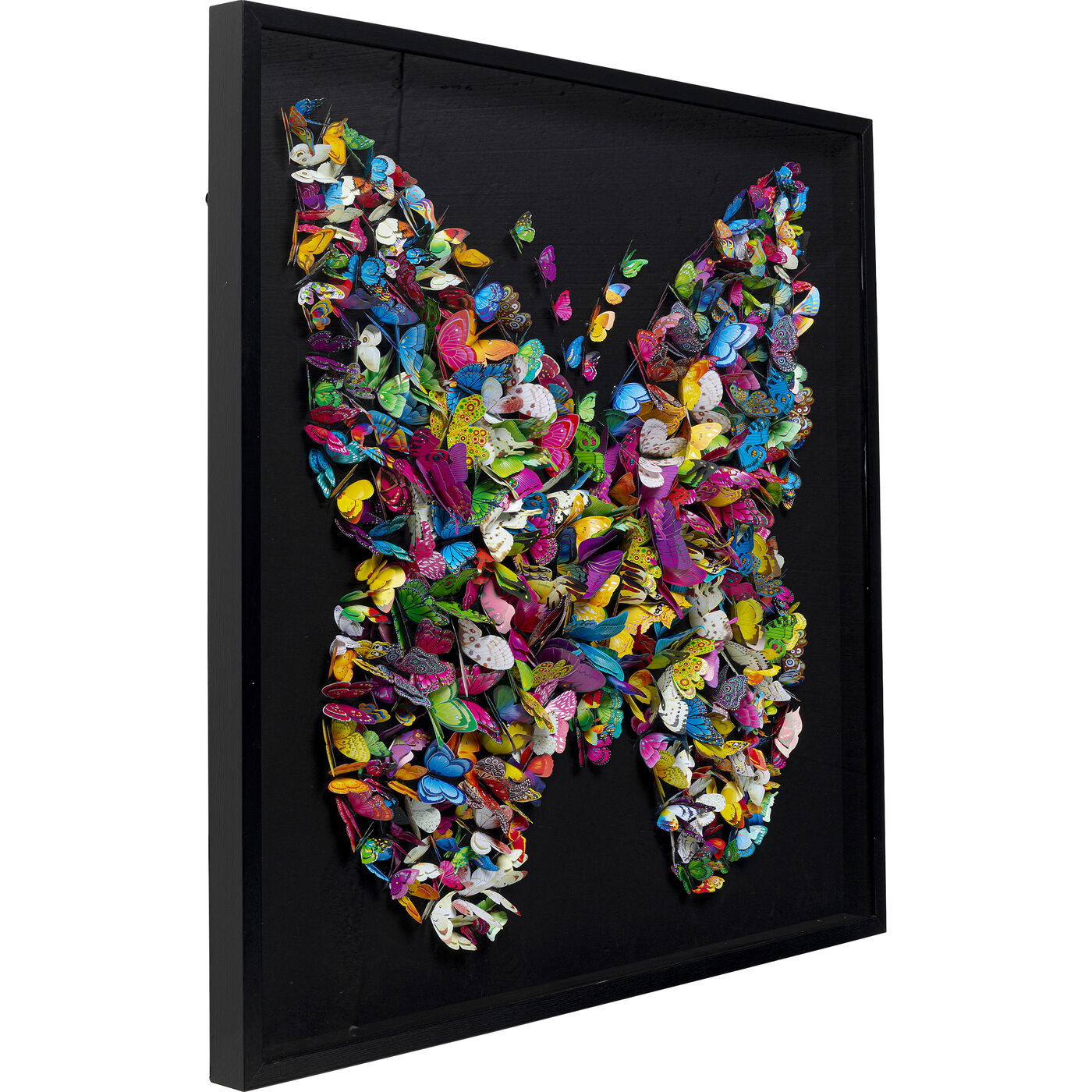 Панно настенное Gold Flower «Бабочки» 120x120 см
