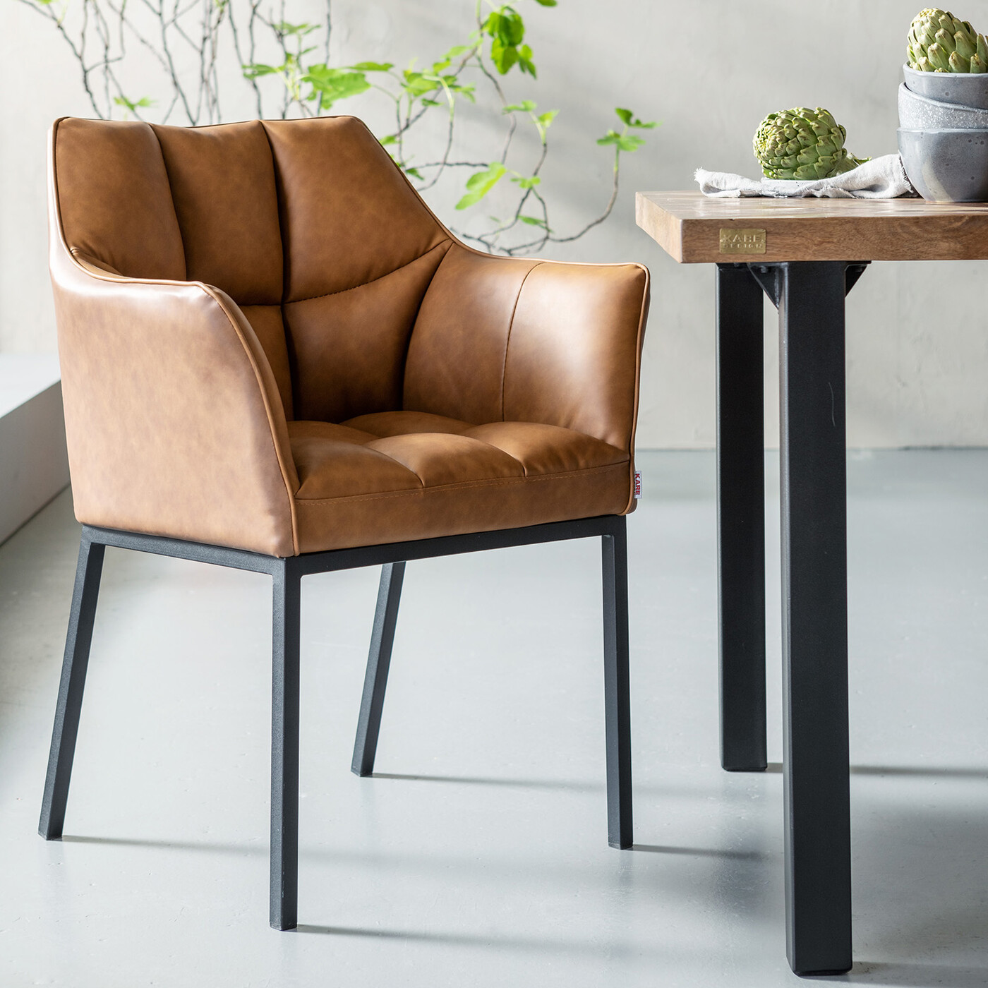Кресло Thinktank Brown от KARE Design