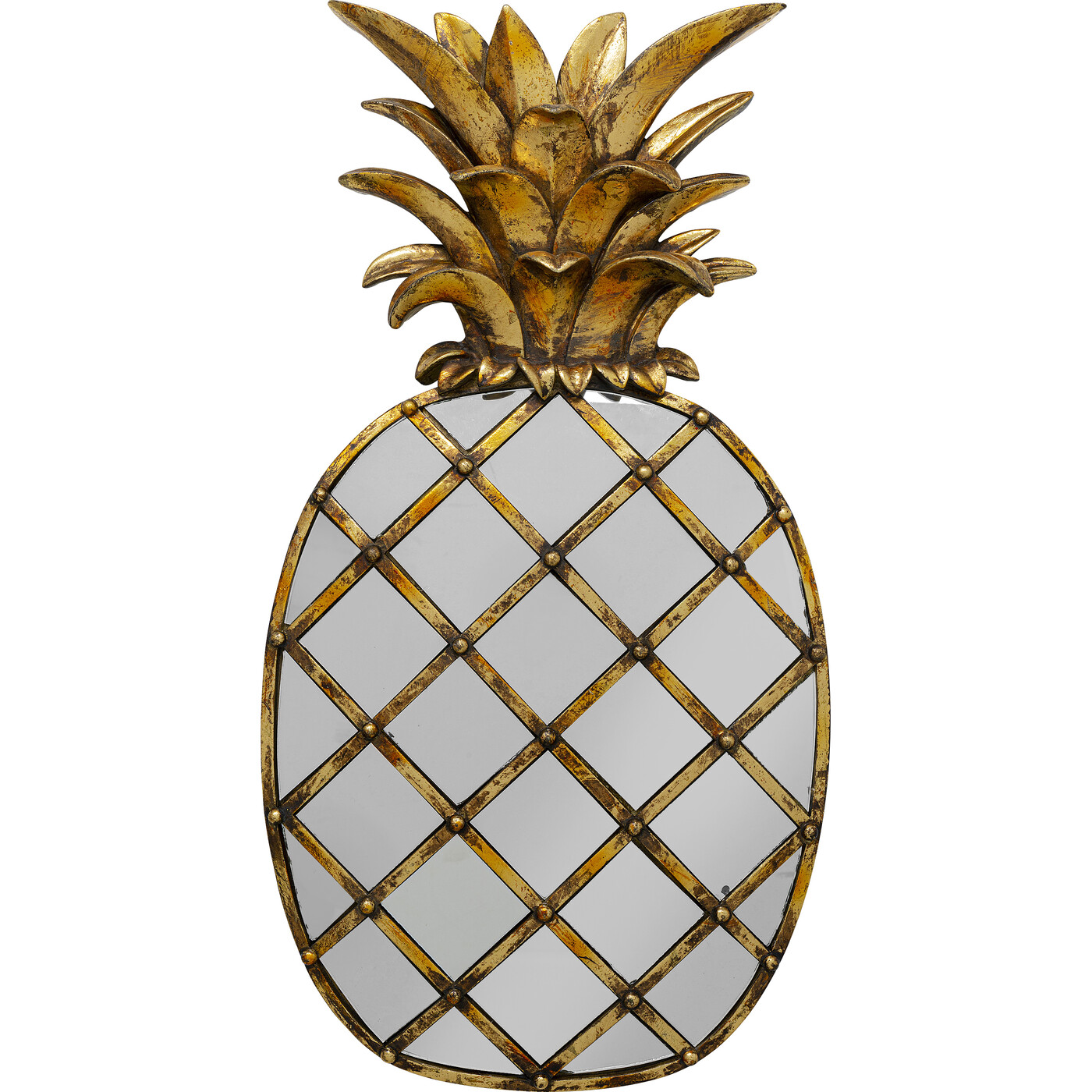Объект настенный Pineapple «Зеркальный ананас» от KARE Design