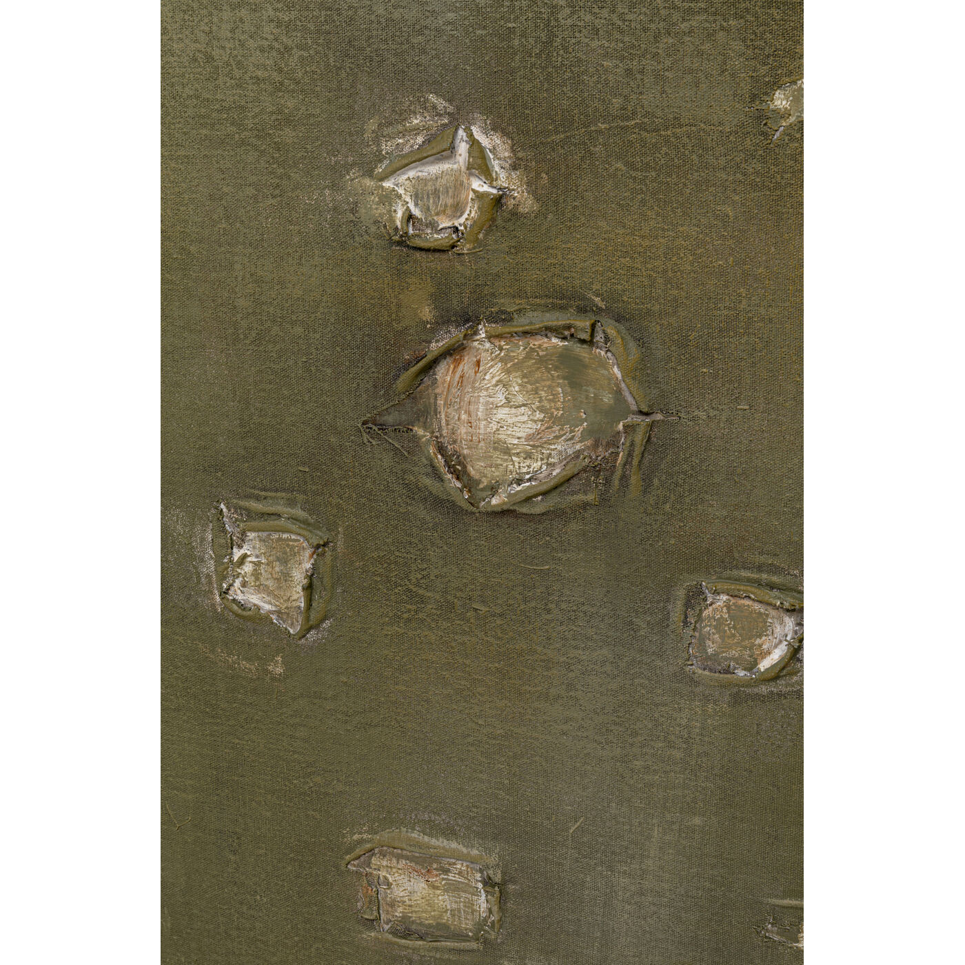 Картина на холсте Moody Green «Абстракция» 150x120 см, Зелёный от KARE Design