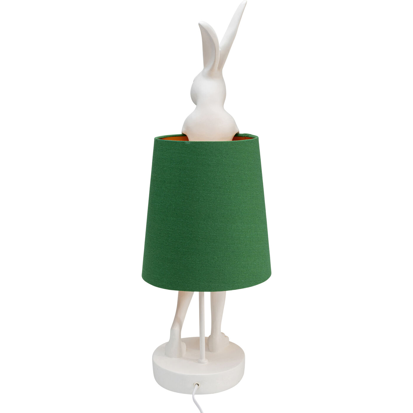 Светильник настольный Animal Rabbit White/Green 68 см от KARE Design