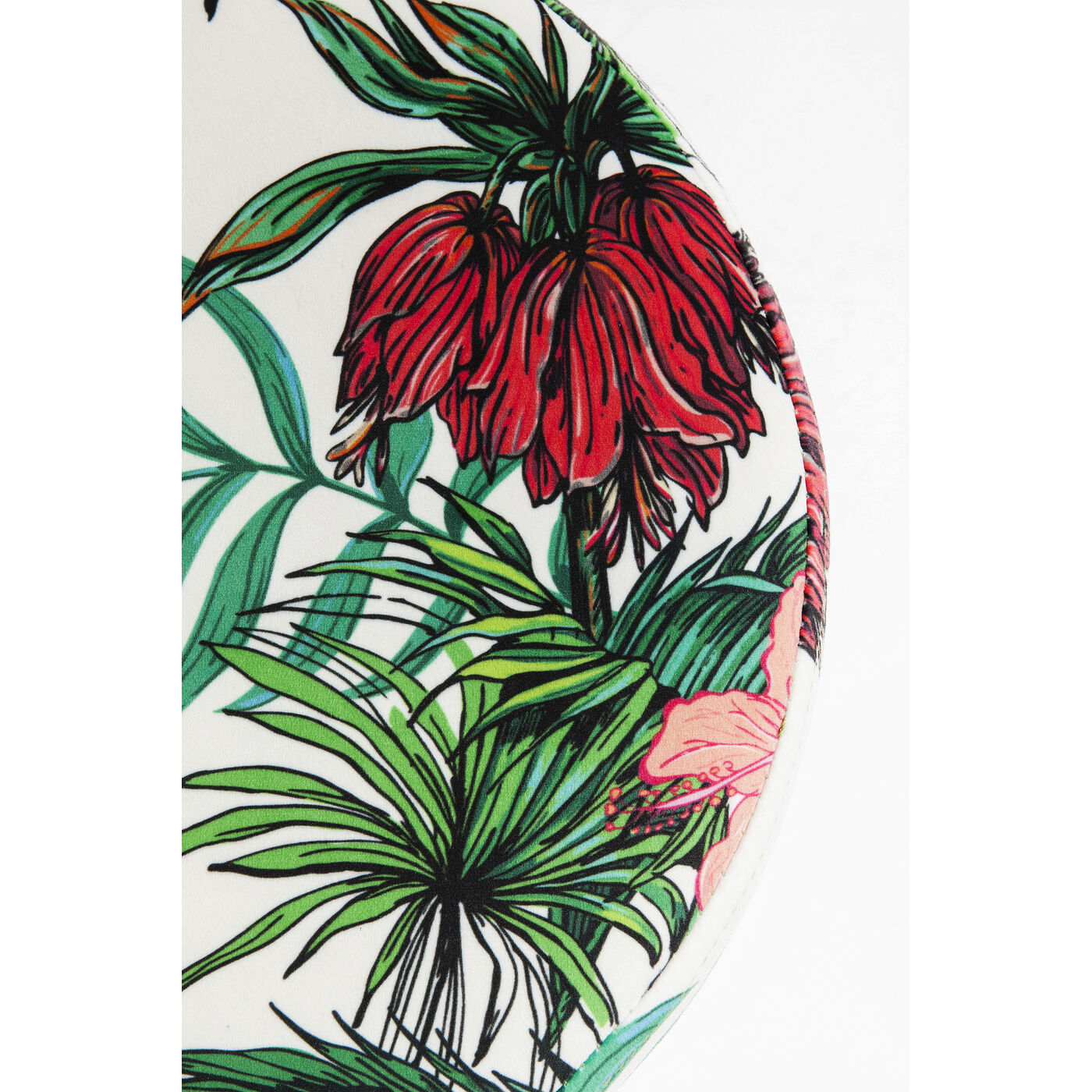 Пуф Cherry Jungle Brass Ø35 см от KARE Design