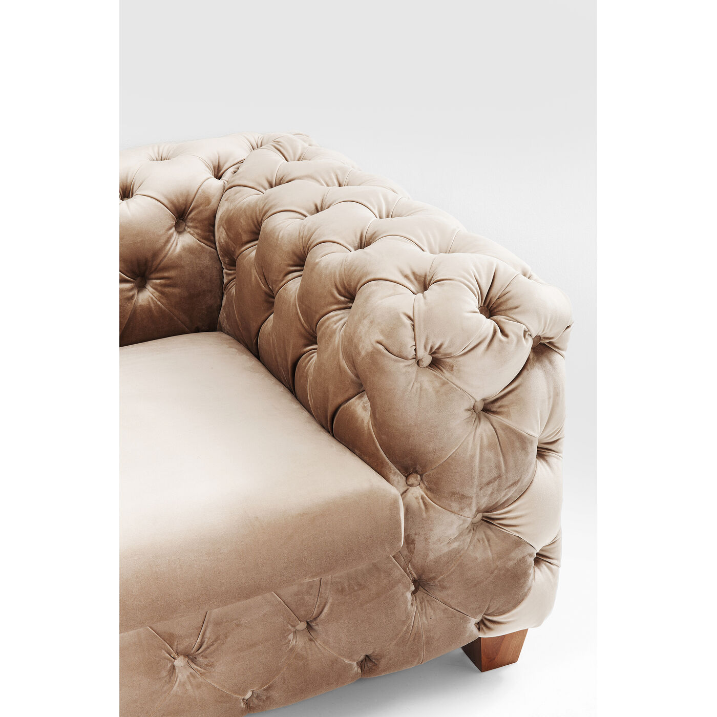 Диван трехместный Desire Velvet Ecru от KARE Design