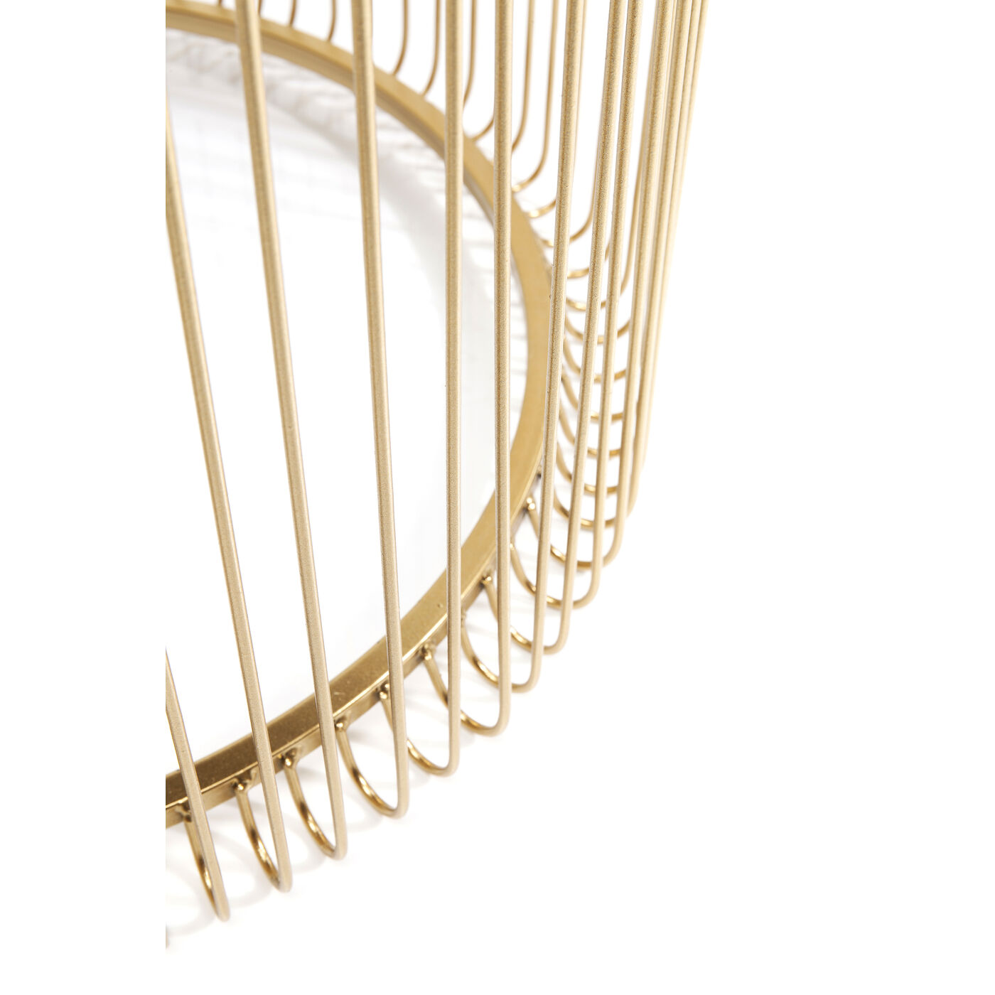 Стол приставной Wire Brass (2 шт) от KARE Design