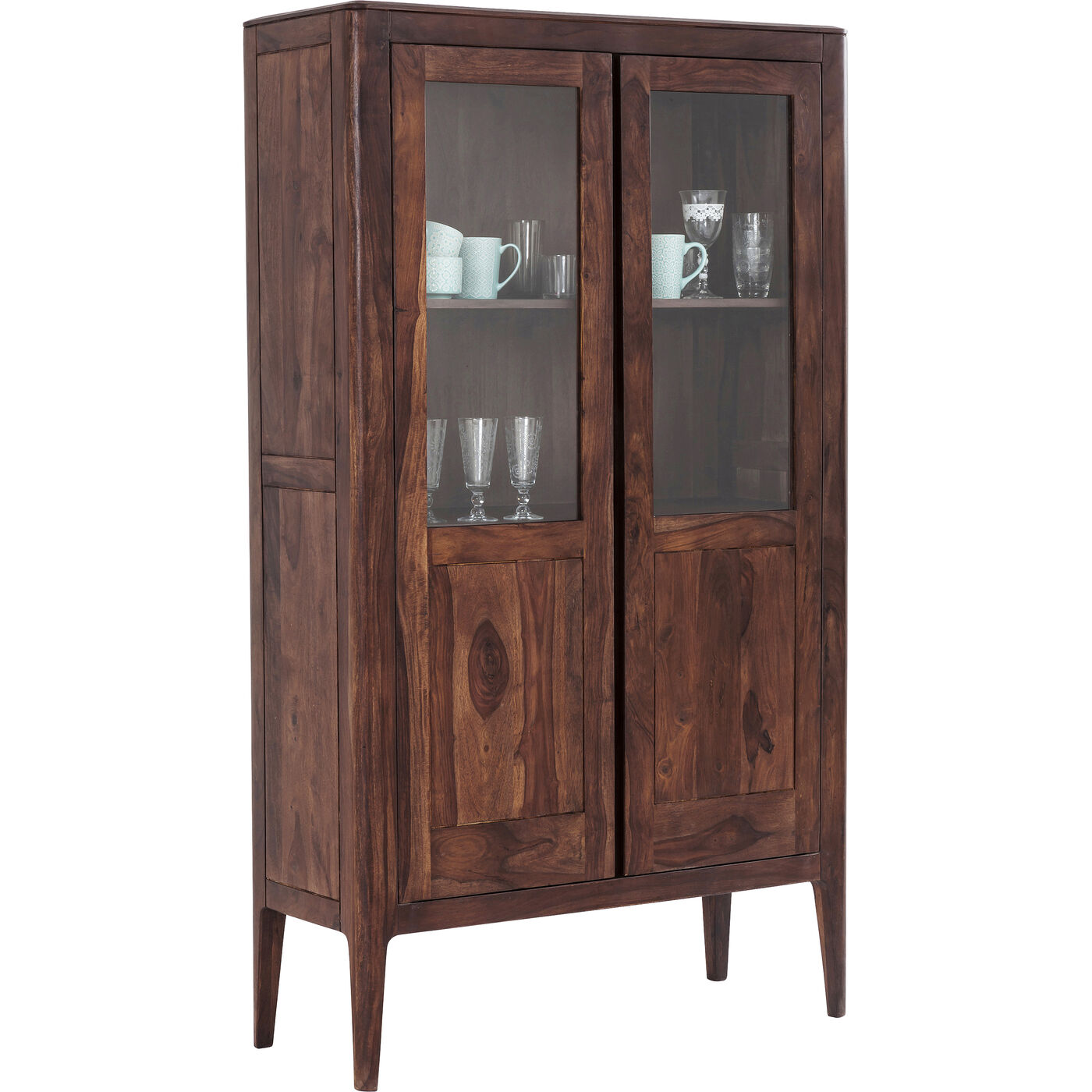Шкаф-витрина Brooklyn Walnut 2 Doors от KARE Design