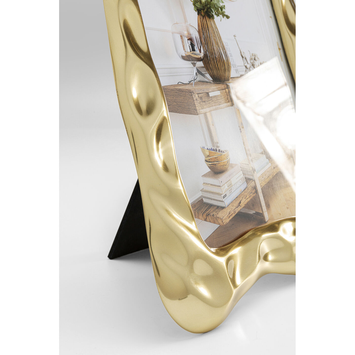Фоторамка Jade Swing «Нефрит качающаяся» 17x23 см, Золотой от KARE Design