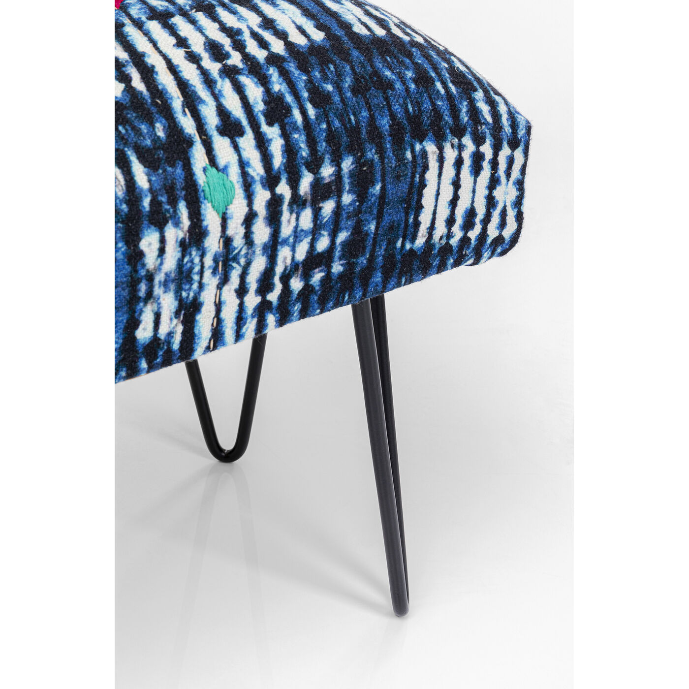 Скамья Desna Patchwork Blue 80 см от KARE Design