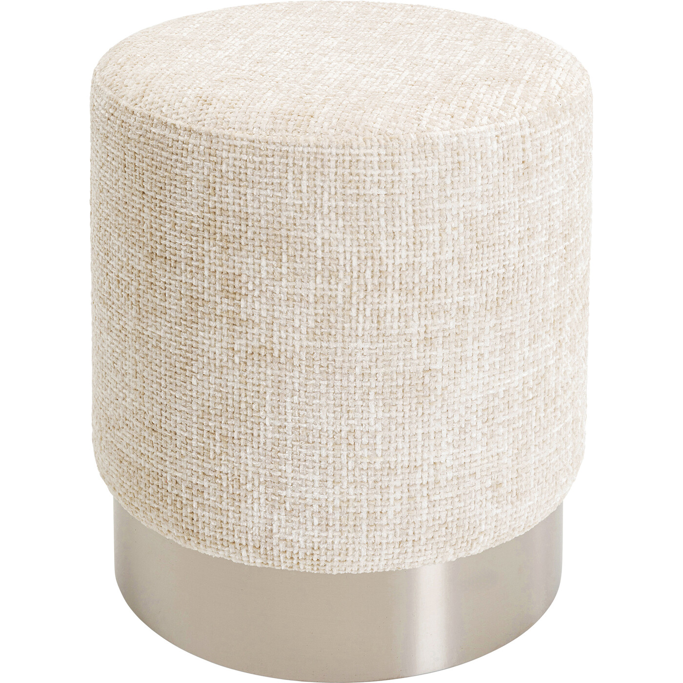 Пуф Cherry Dining Silber Beige Ø39cm от KARE Design