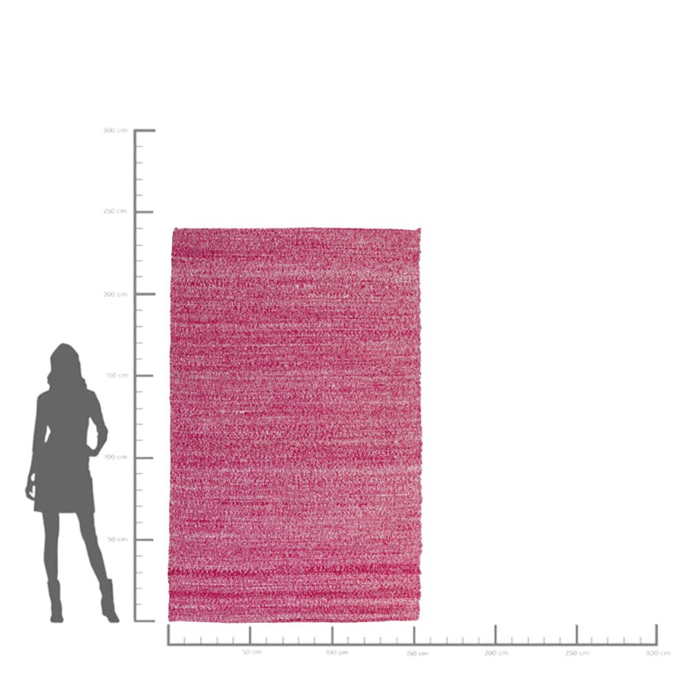 Ковер Boucara Pink 170x240cm от KARE Design