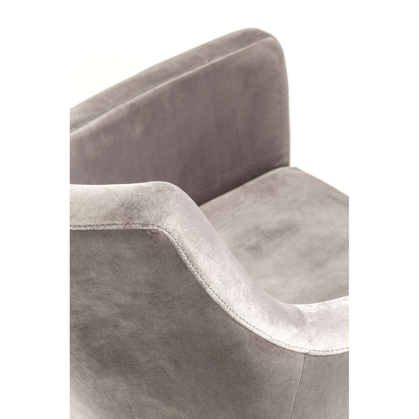 Кресло Mode Velvet Grey от KARE Design