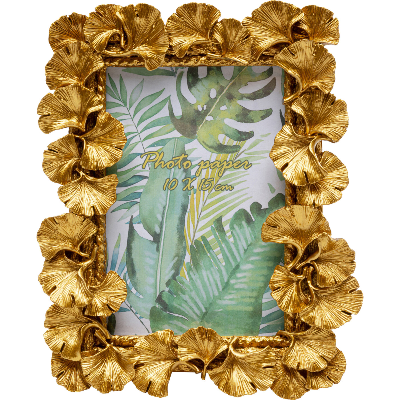 Фоторамка Ginkgo Leaf «Лист гинкго» 17x20 см, Золотой от KARE Design