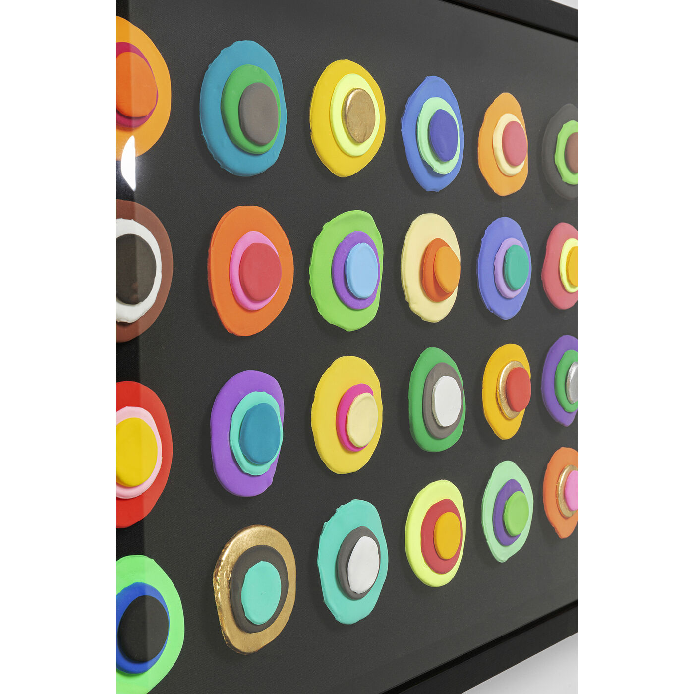 Настенное панно Swab Colore «Мазки» 160x60 см от KARE Design