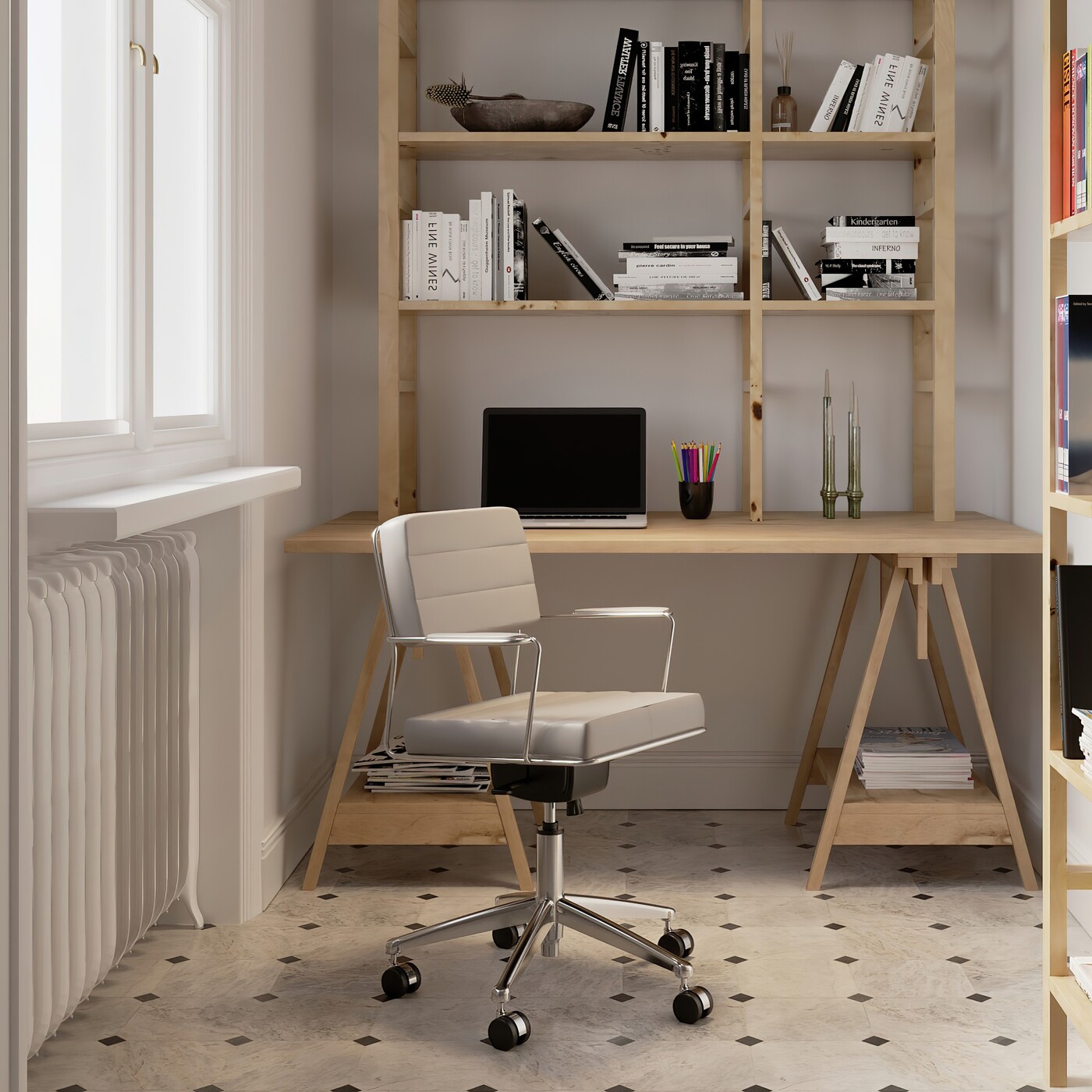 Стул офисный Dottore Grey от KARE Design