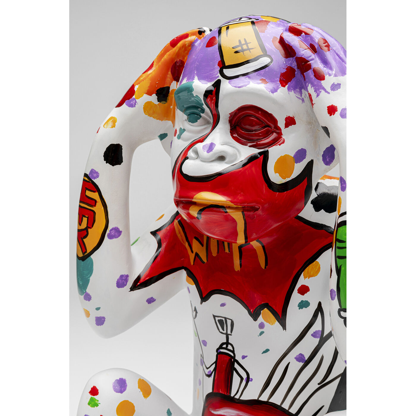 Фигура декоративная Graffiti Monkey «Обезьяна-граффити» 40 см от KARE Design