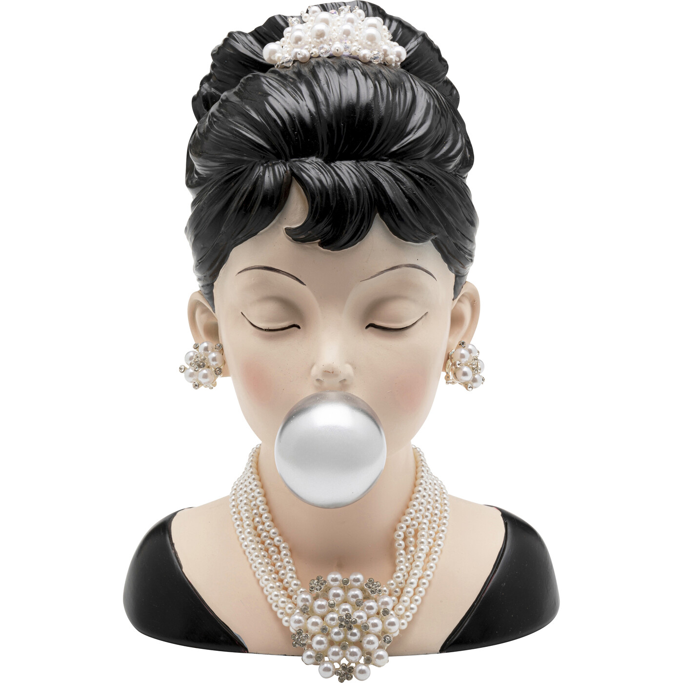 Ваза Bubble Gum Lady «Жующая жвачку дама» 30 см от KARE Design