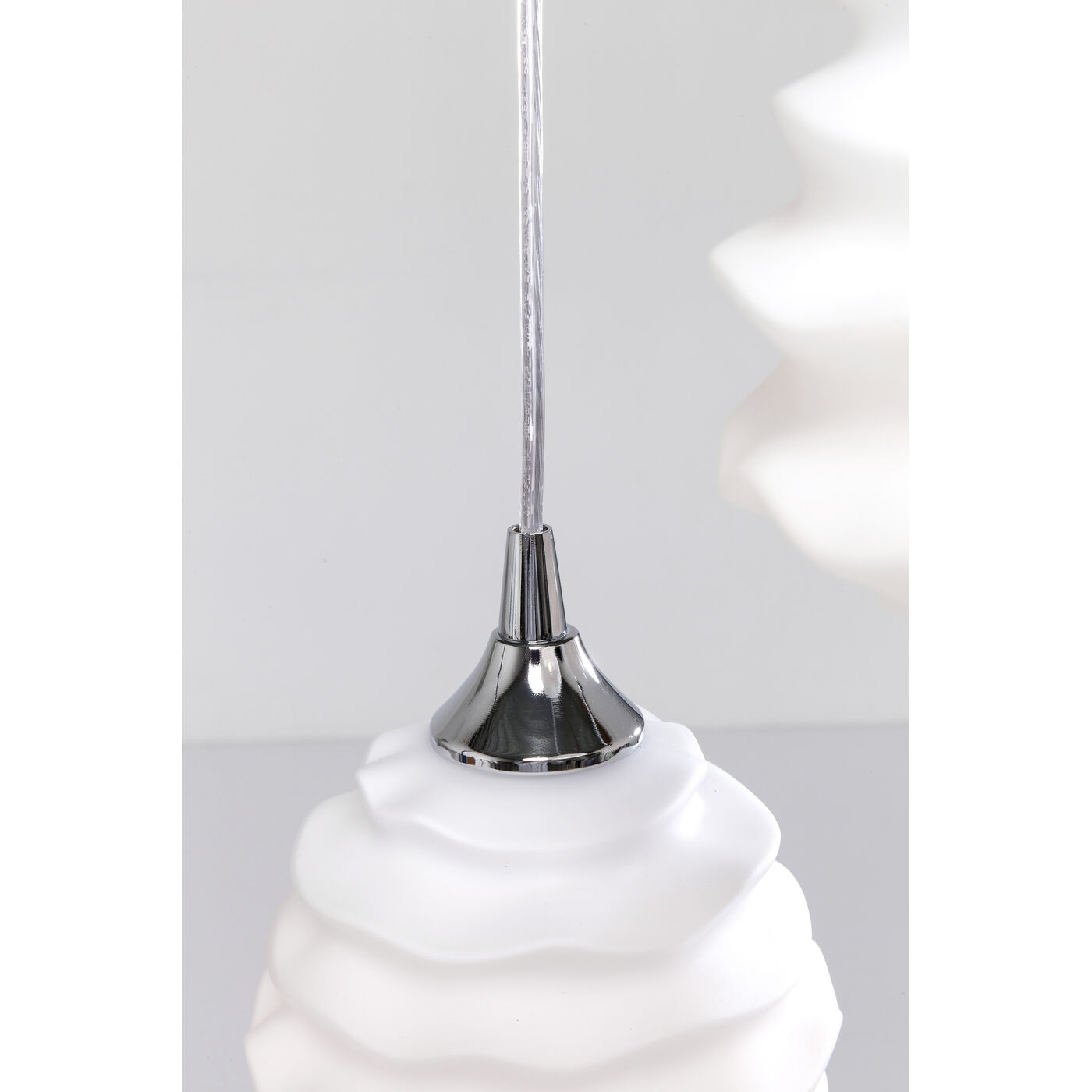 Светильник подвесной Ruffle White Ø 37 см от KARE Design