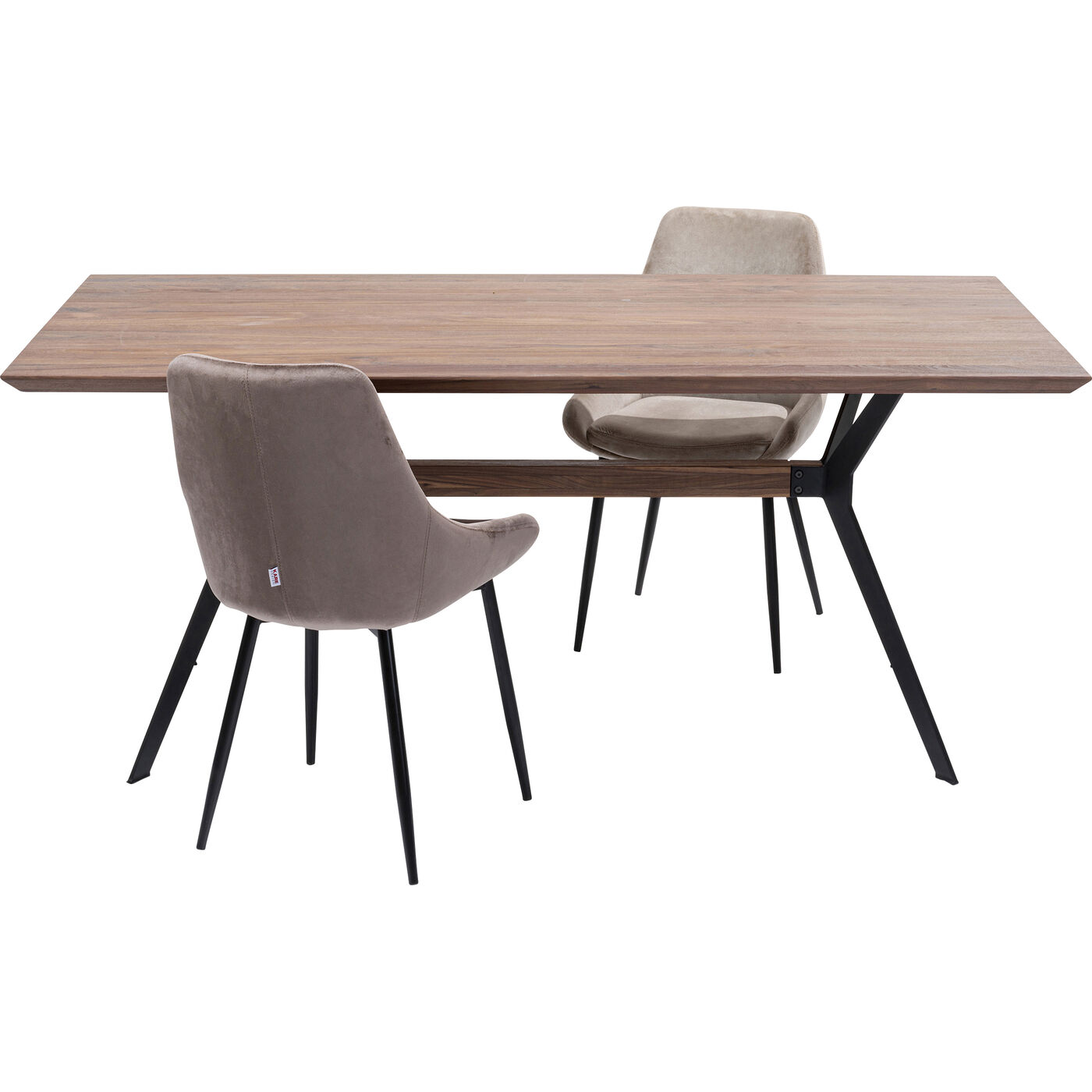 Стол Downtown Walnut 220x100 см от KARE Design