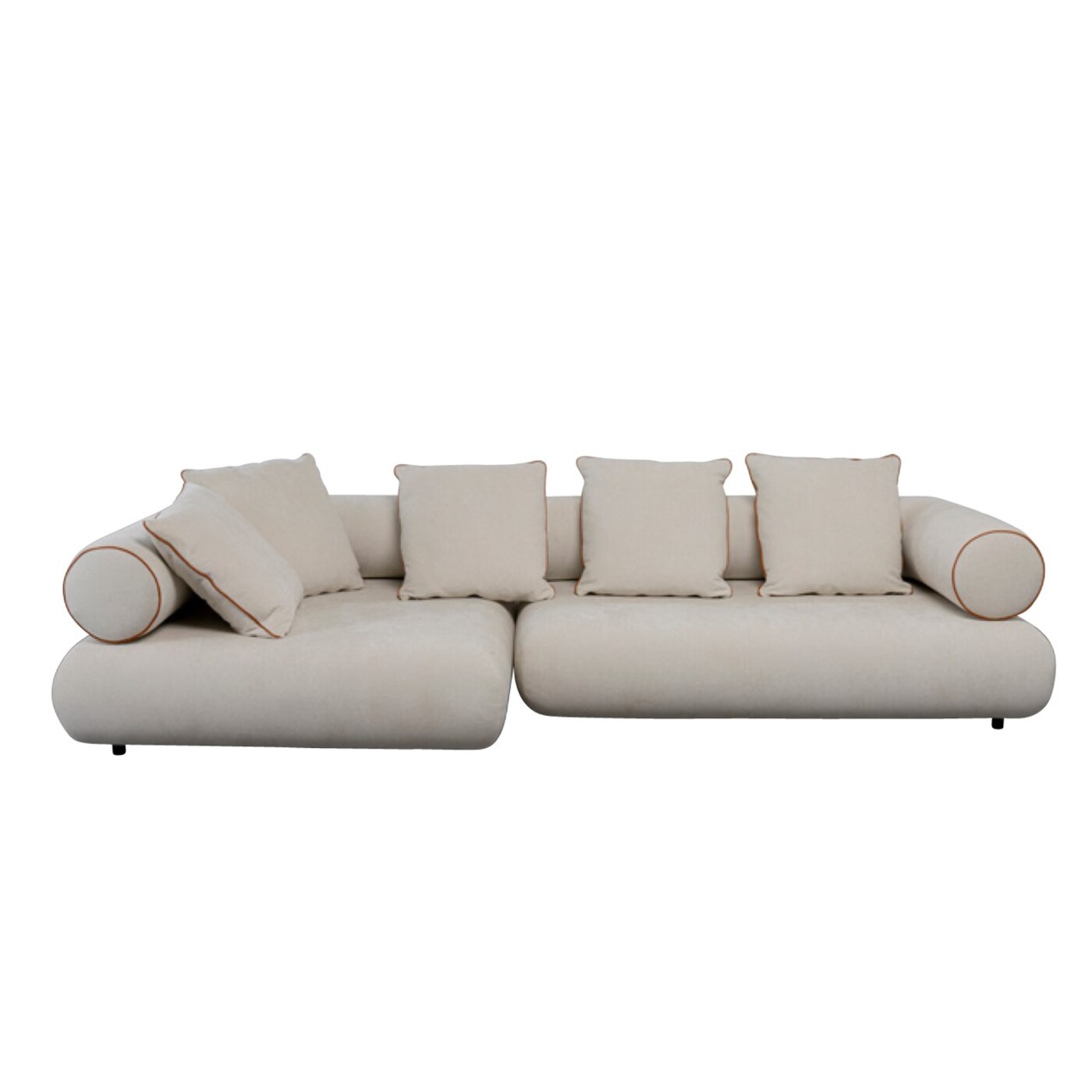 Диван левосторонний угловой Splendido Creme Left 327cm от KARE Design