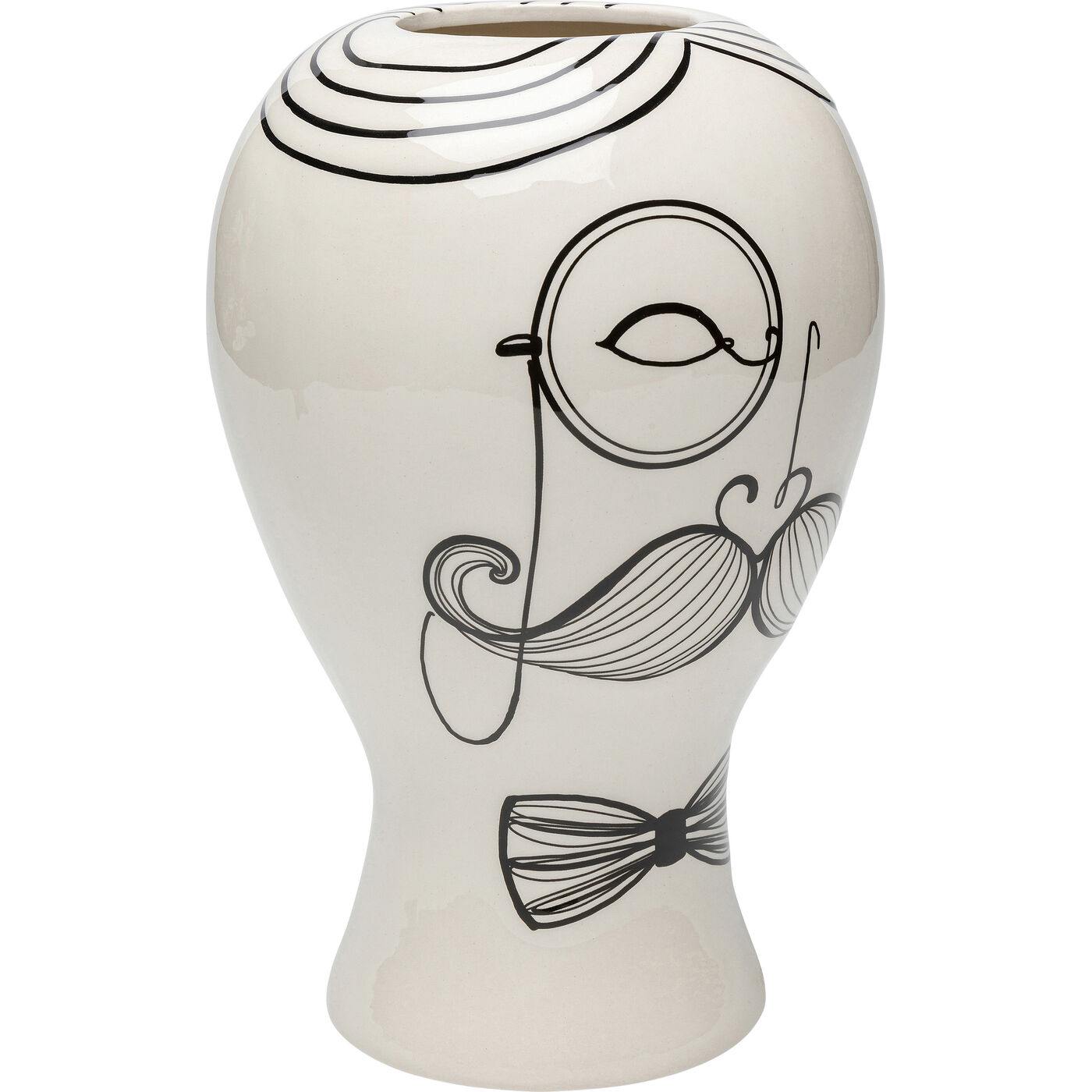 Ваза Drawn Men «Нарисованные мужчины» 30 см от KARE Design