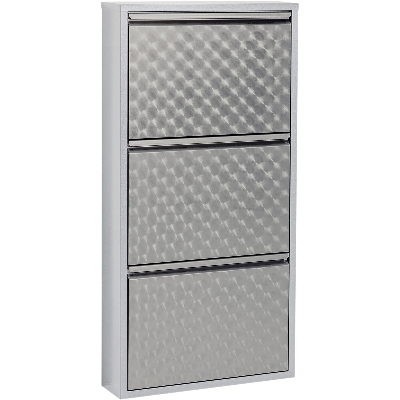 Полка для обуви Caruso 3 Silver brushed (MO) от KARE Design