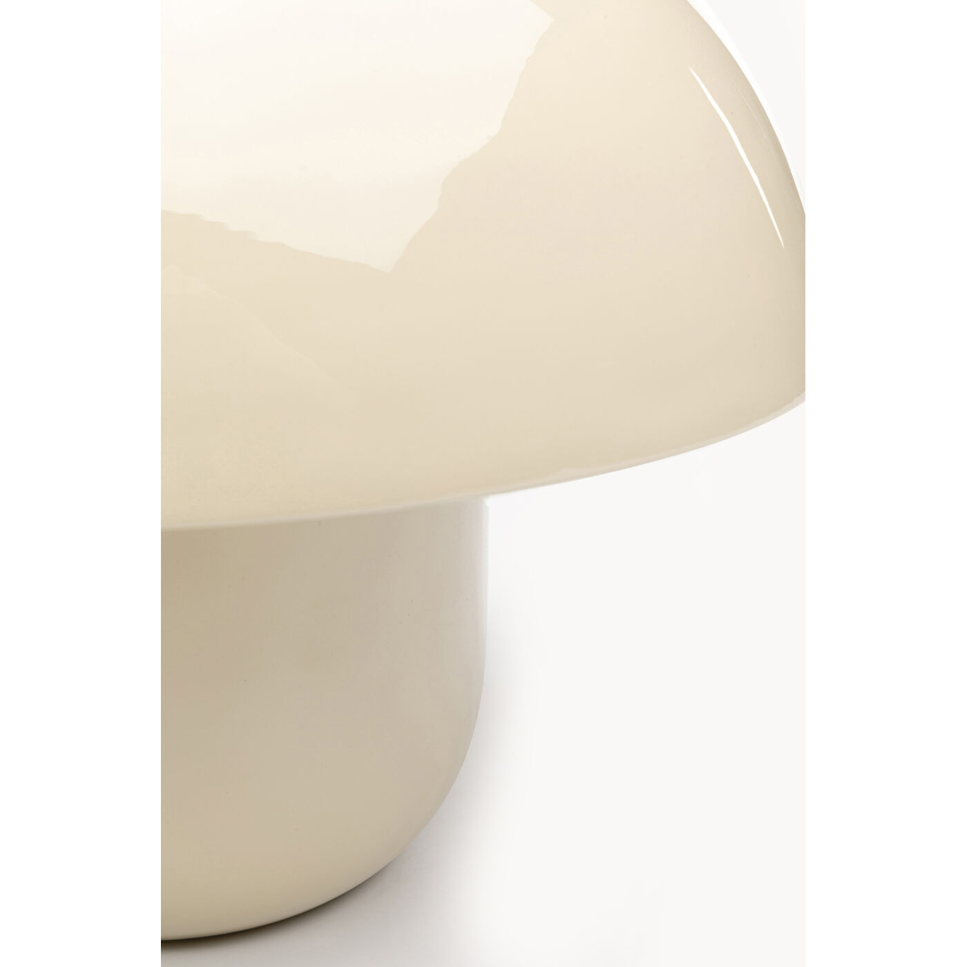 Светильник настольный Mushroom Shiny Ecru 27cm от KARE Design