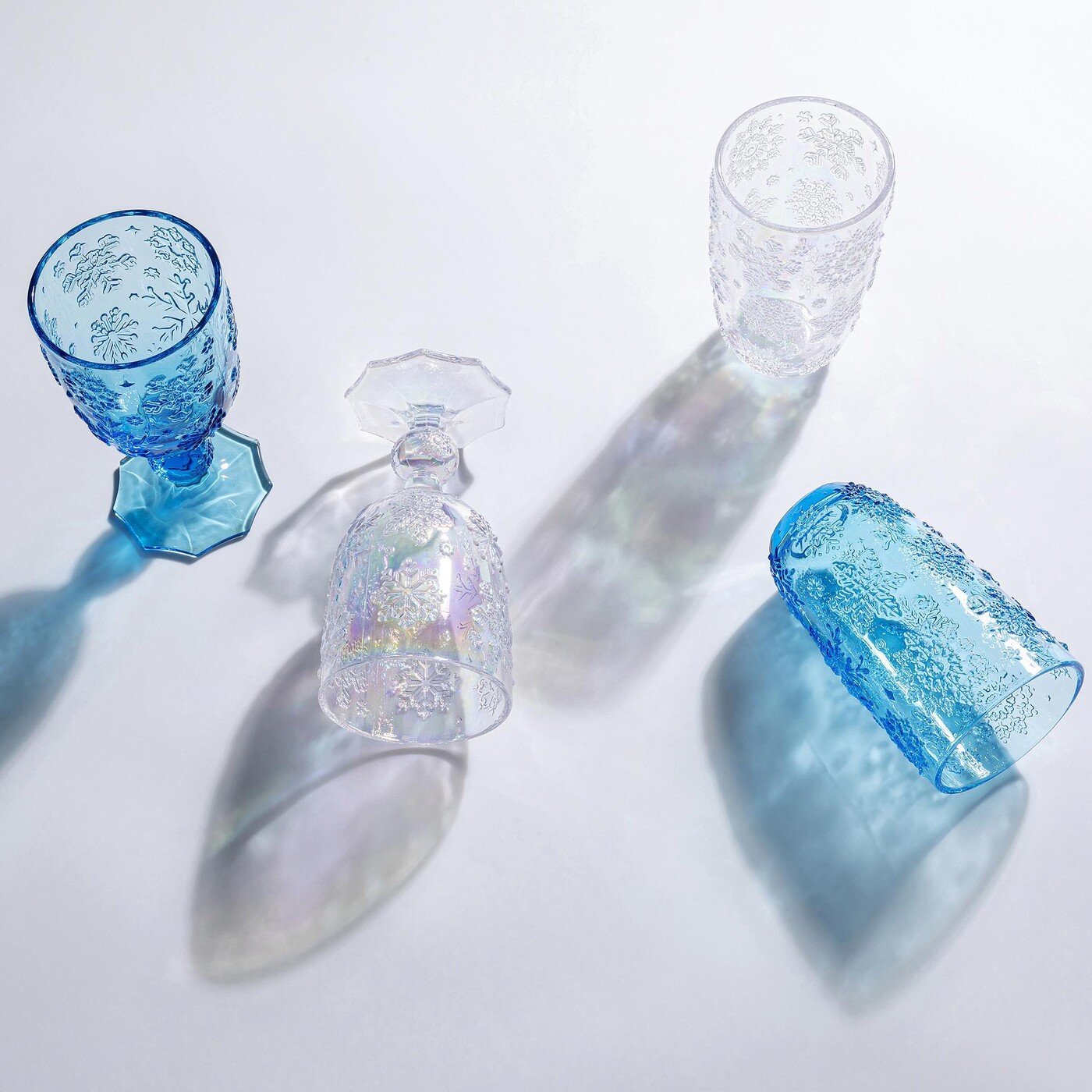 Бокал для вина Ice Flowers «Ледяные цветы», Прозрачный от KARE Design