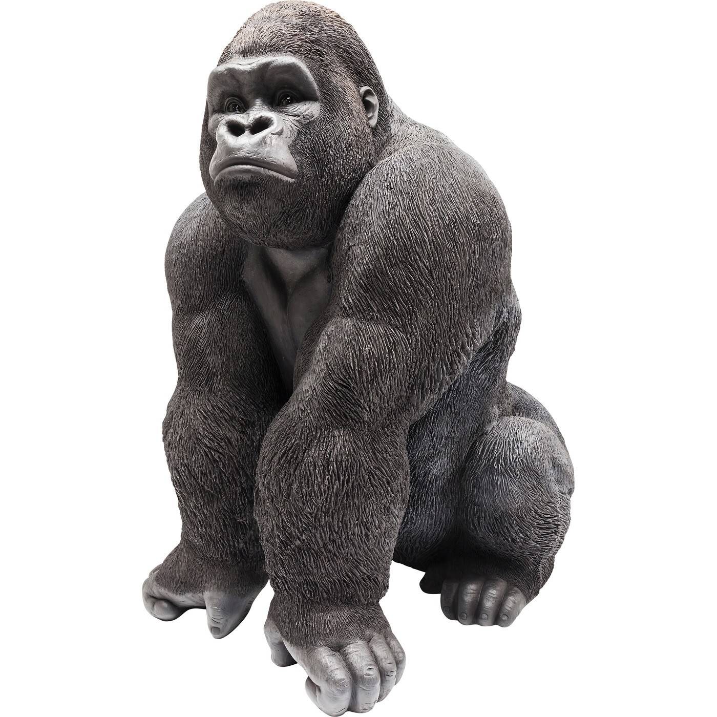 Фигура декоративная Monkey Gorilla Front XXL «Горилла в фас XXL» 107 см от KARE Design