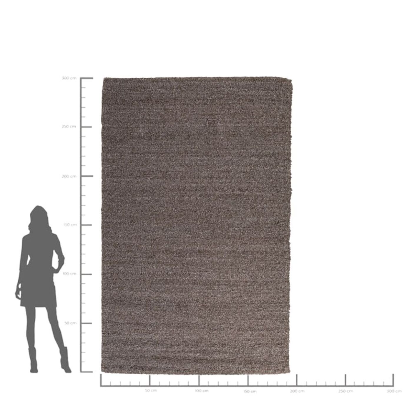 Ковер Boucara Grey/Brown 200x300cm от KARE Design