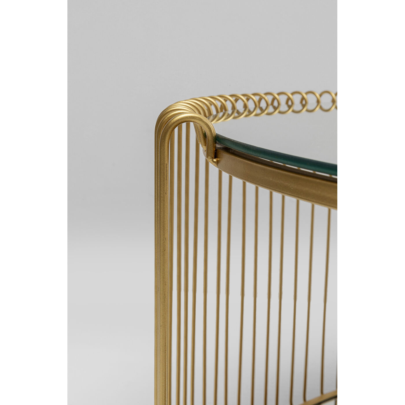Стол кофейный Wire Double Brass (2 шт.) от KARE Design