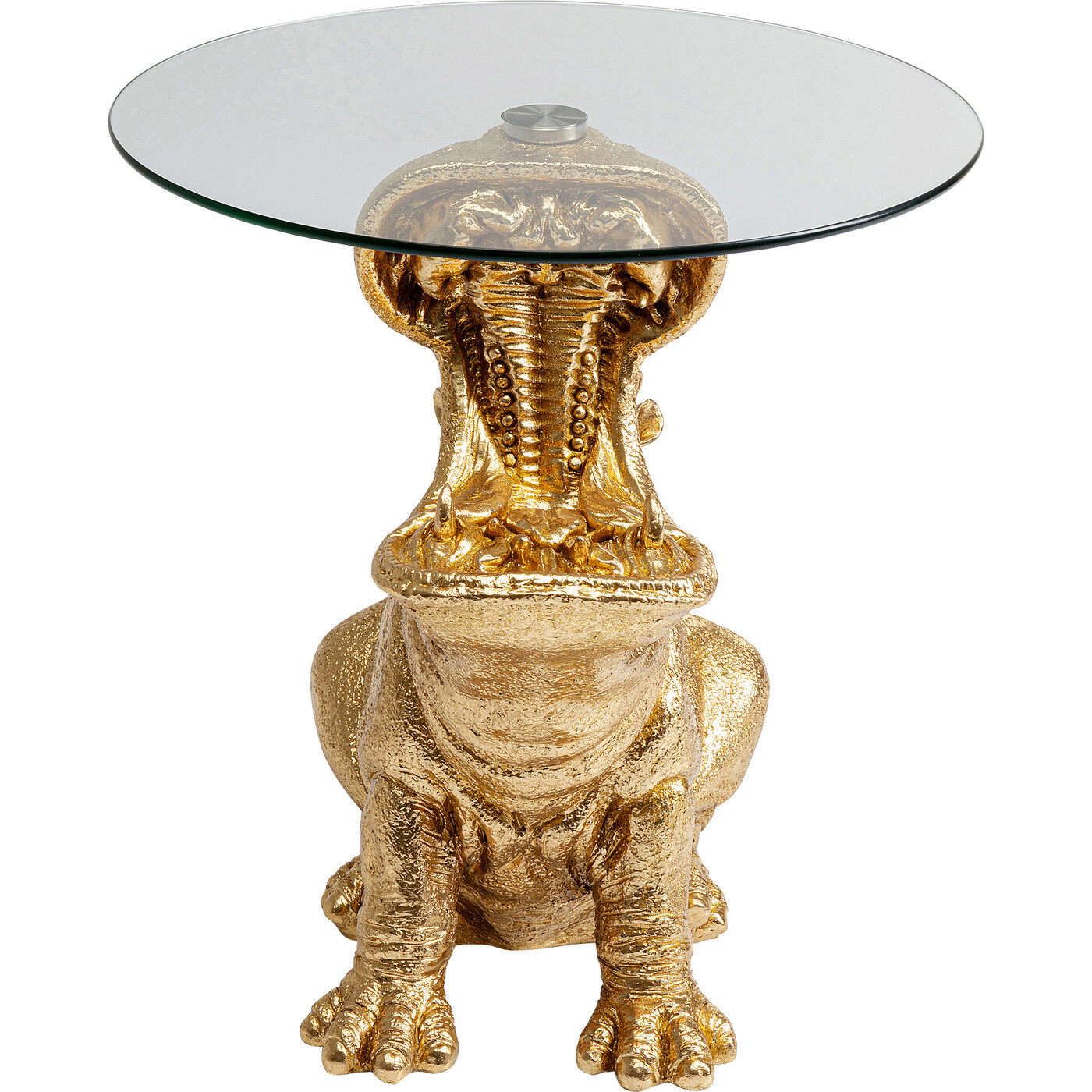 Стол приставной Sitting Rhino "Сидящий носорог" Ø48 см от KARE Design