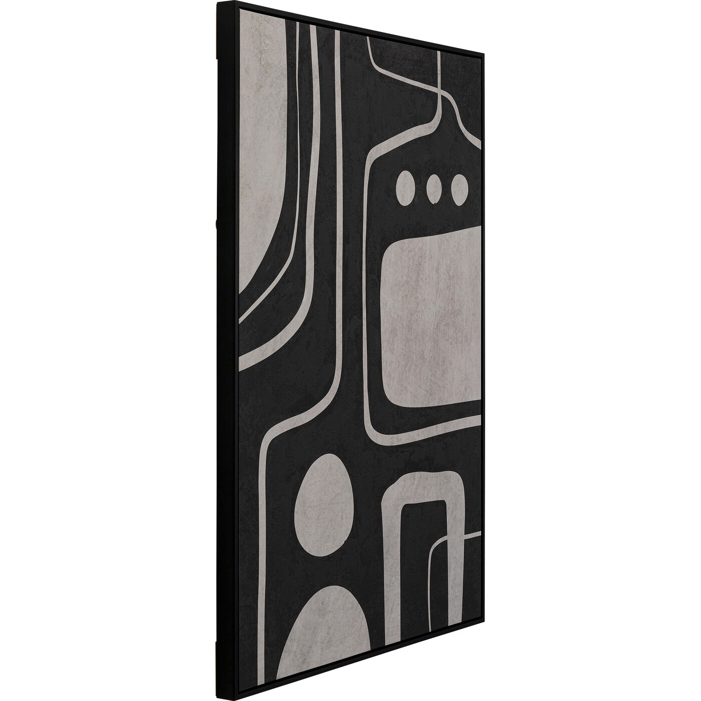 Картина на холсте Artistic Blacky 70x110 см от KARE Design