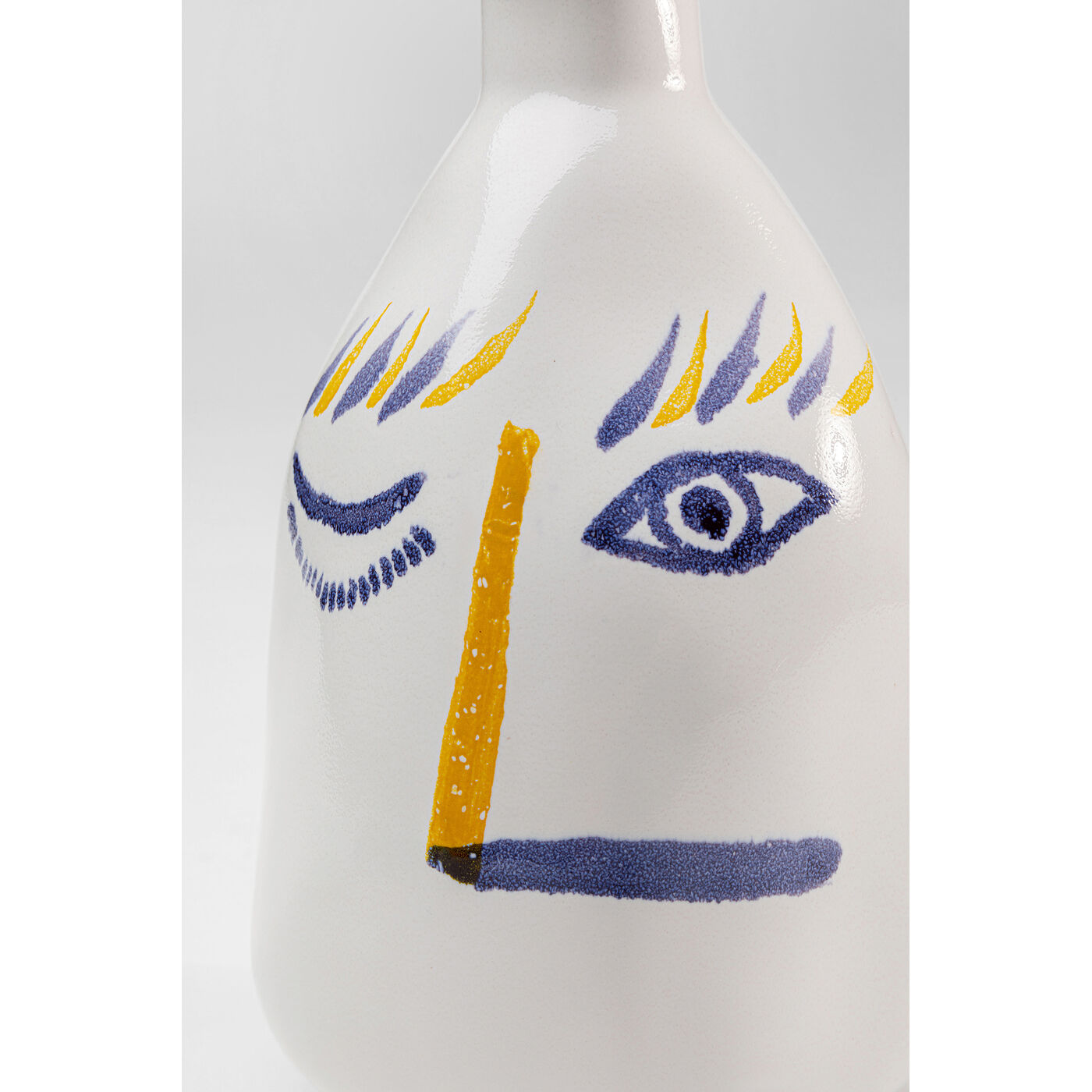 Ваза Art Face Colore «Художественное лицо разноцветное» 23 см от KARE Design