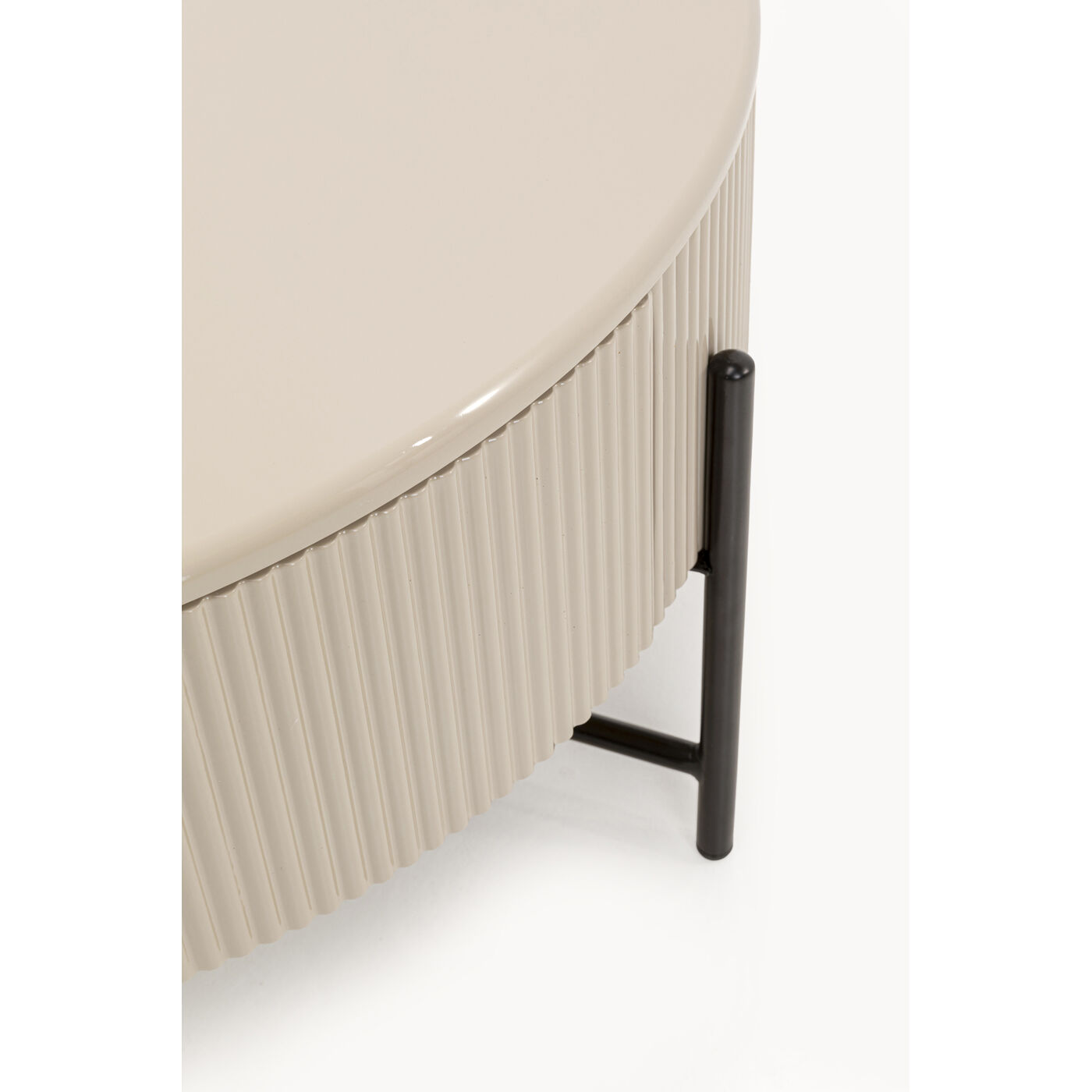 Стол кофейный Riffle Ø80cm от KARE Design