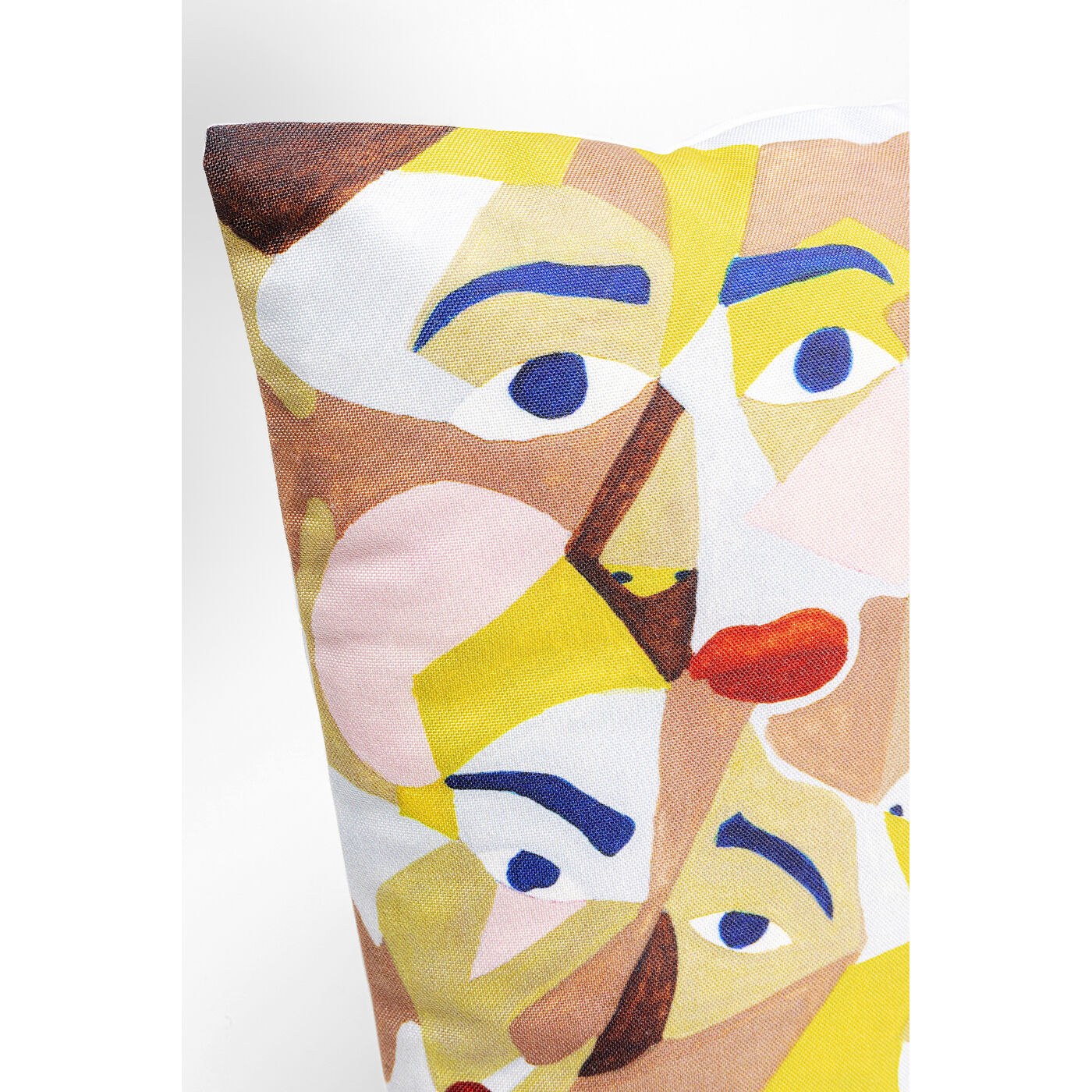 Подушка Artistic Faces «Художественные лица» 45x45 см от KARE Design