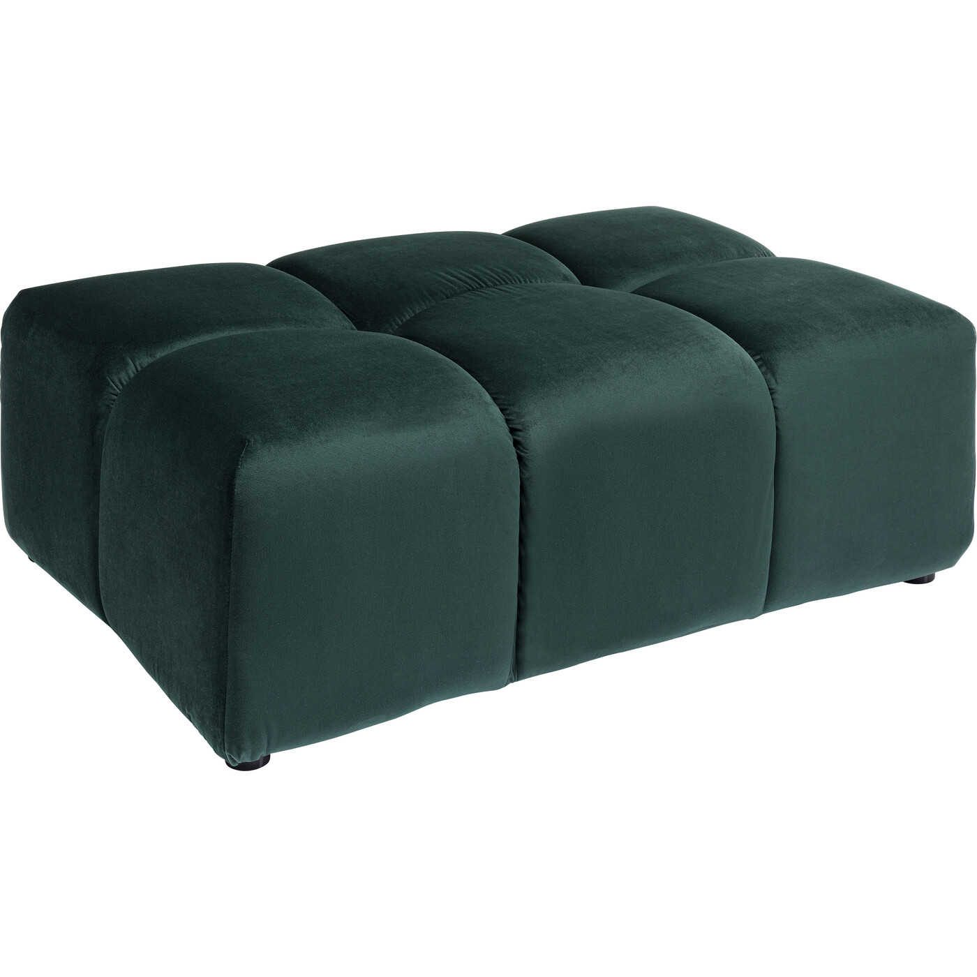Пуф Belami Velvet Dark Green 105x70 см от KARE Design