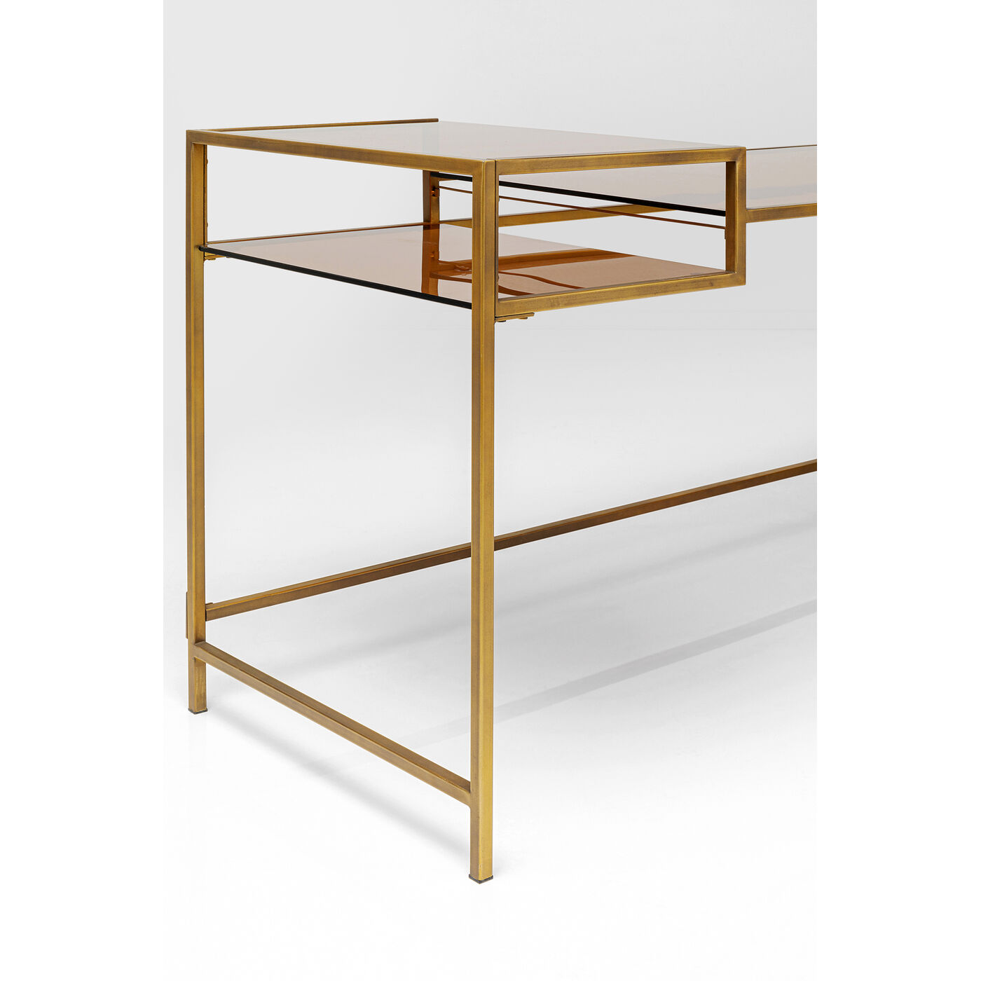 Стол письменный Loft Gold 134x60 см от KARE Design