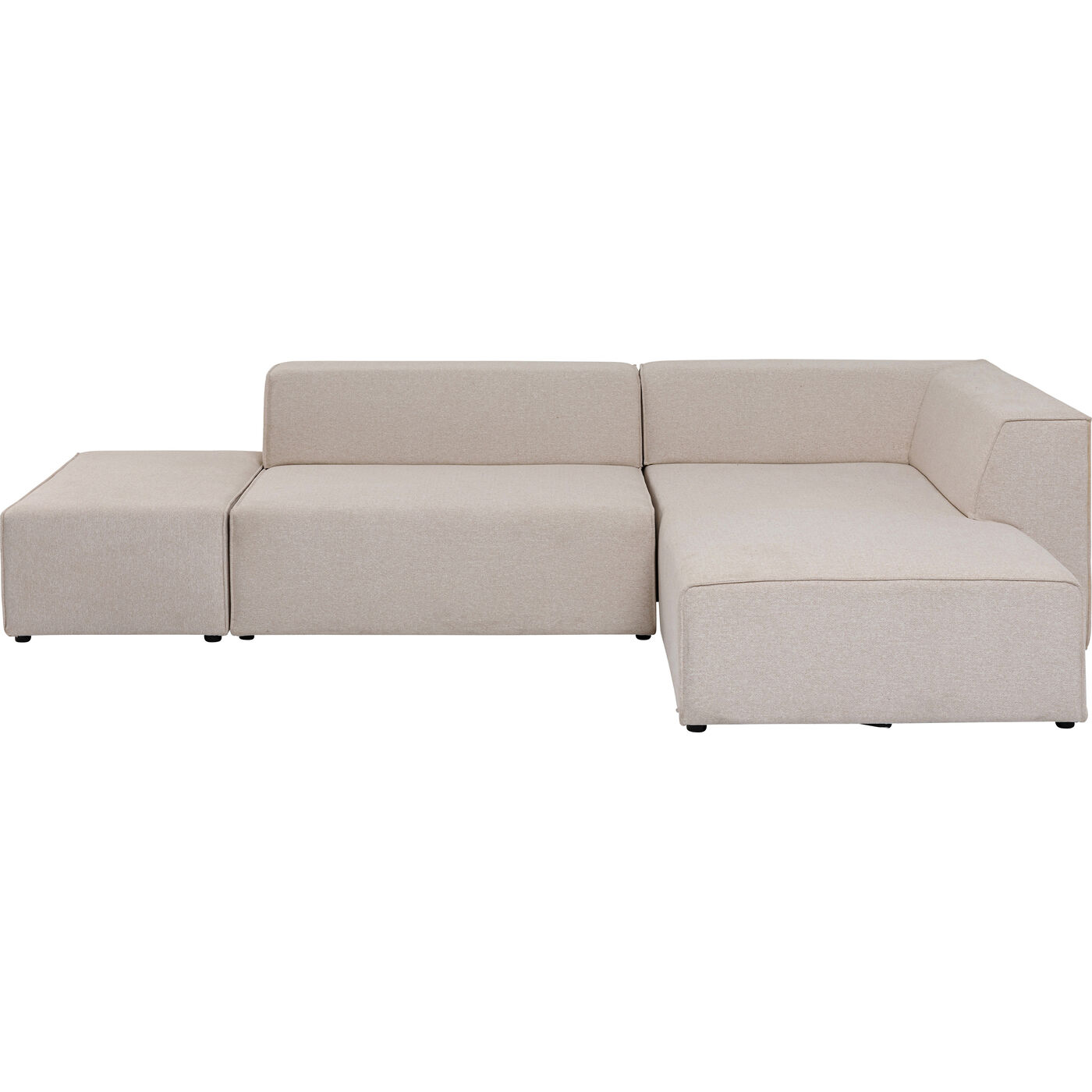 Диван угловой левосторонний Infinity Ottomane Creme Right от KARE Design