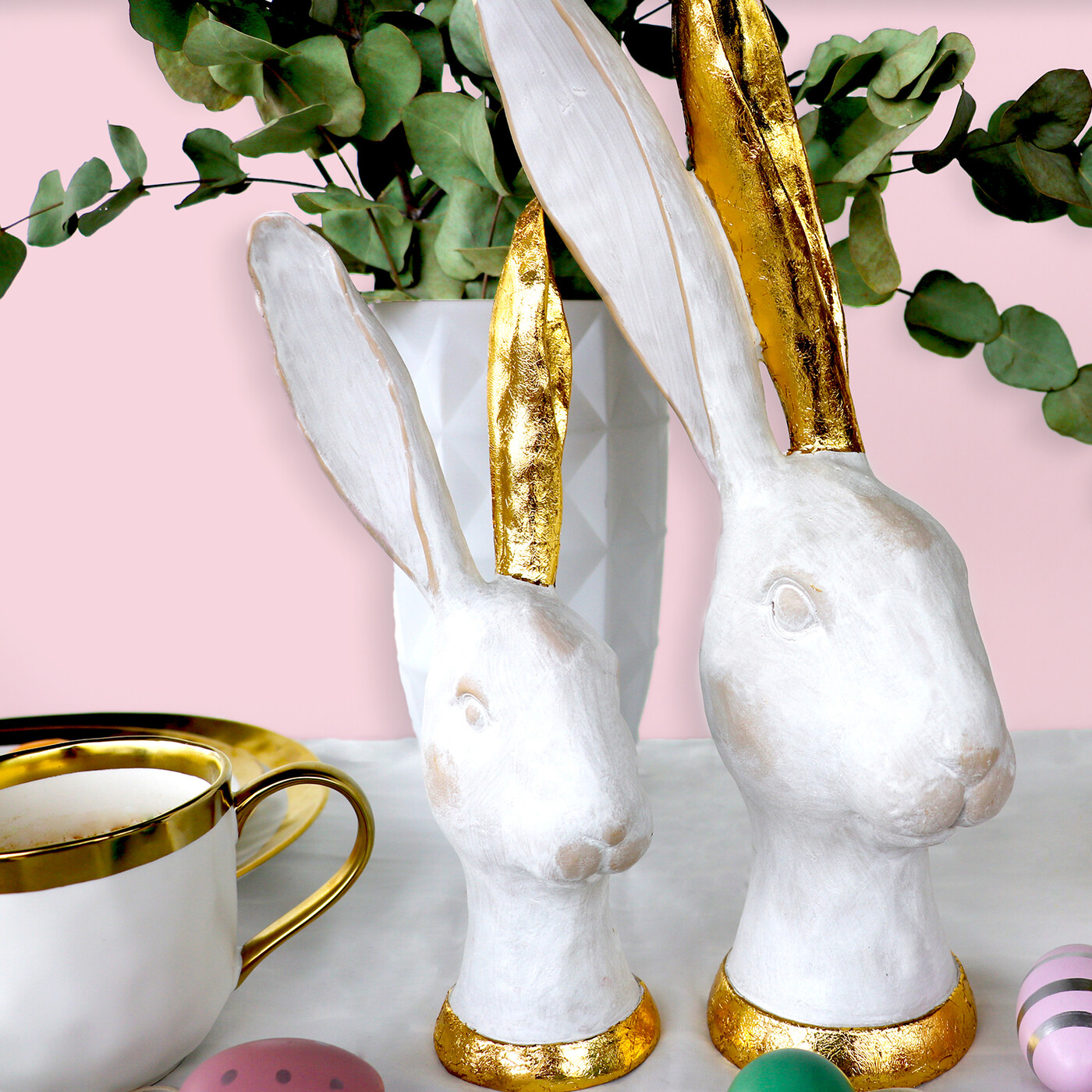 Фигура декоративная Bunny «Зайчик» 30 см, Золотой от KARE Design