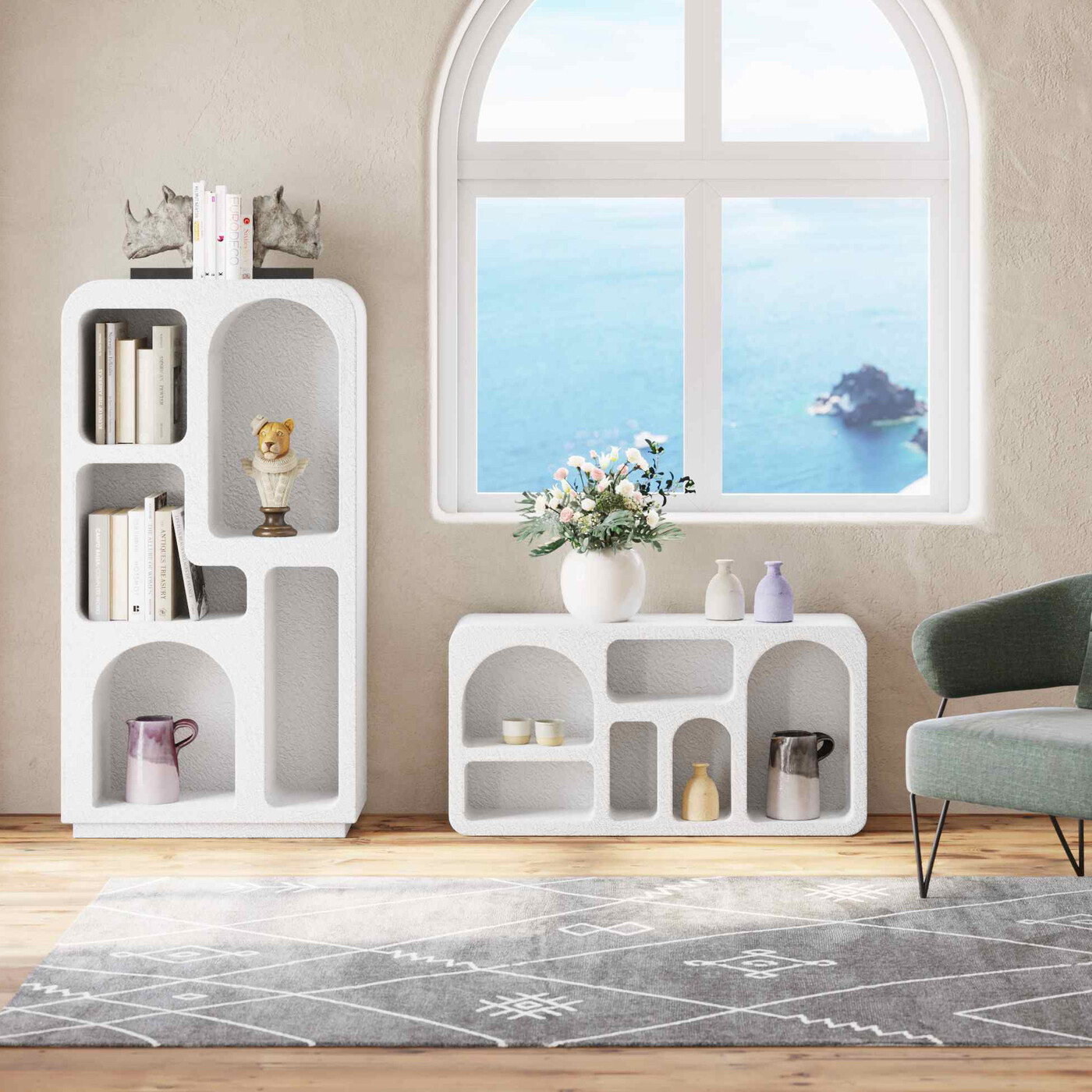 Стеллаж Maribo 90x180 см от KARE Design